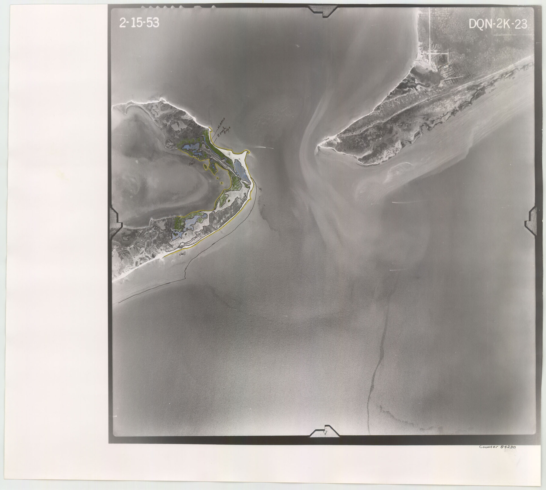 84230, Flight Mission No. DQN-2K, Frame 23, Calhoun County, General Map Collection