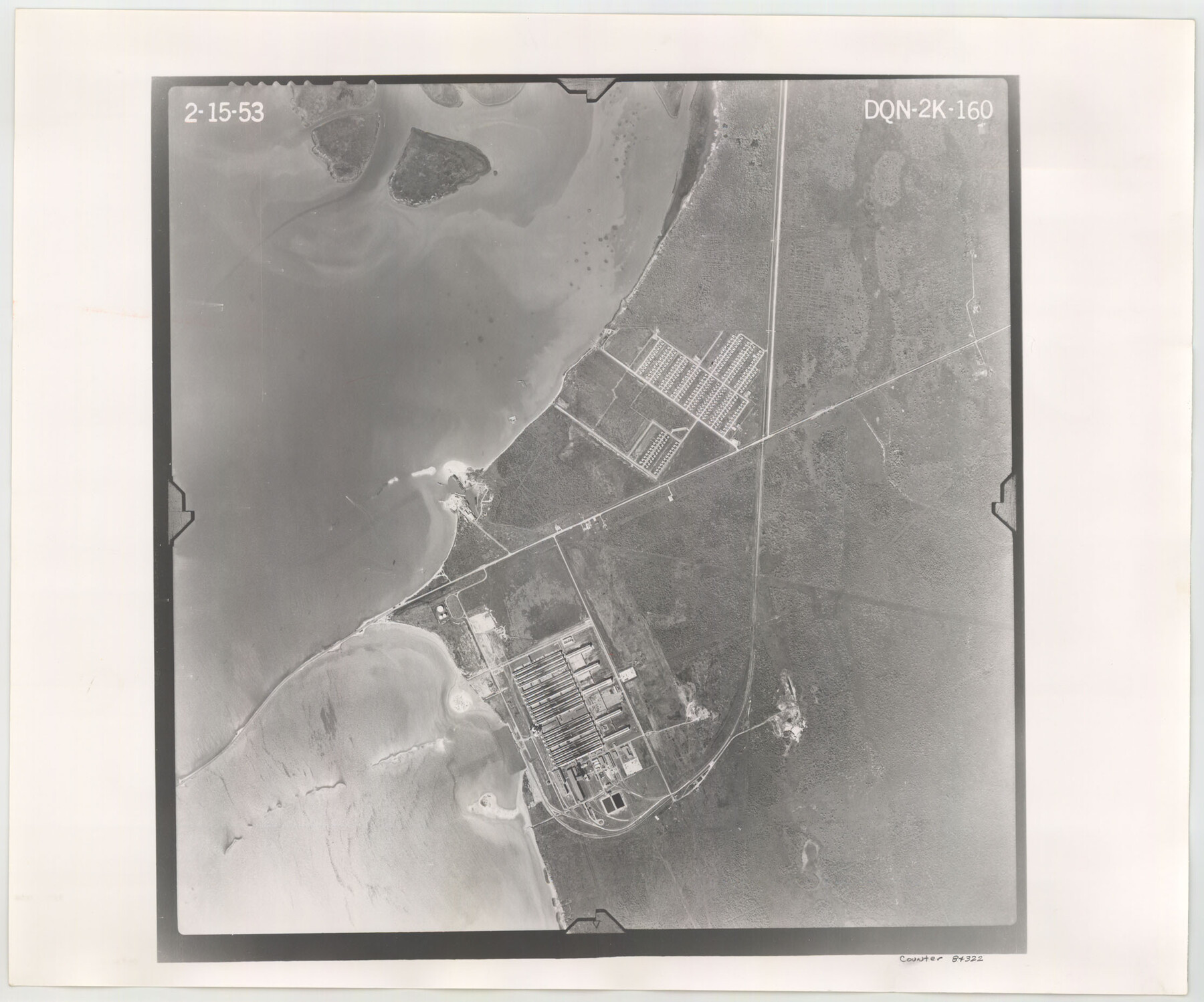84322, Flight Mission No. DQN-2K, Frame 160, Calhoun County, General Map Collection