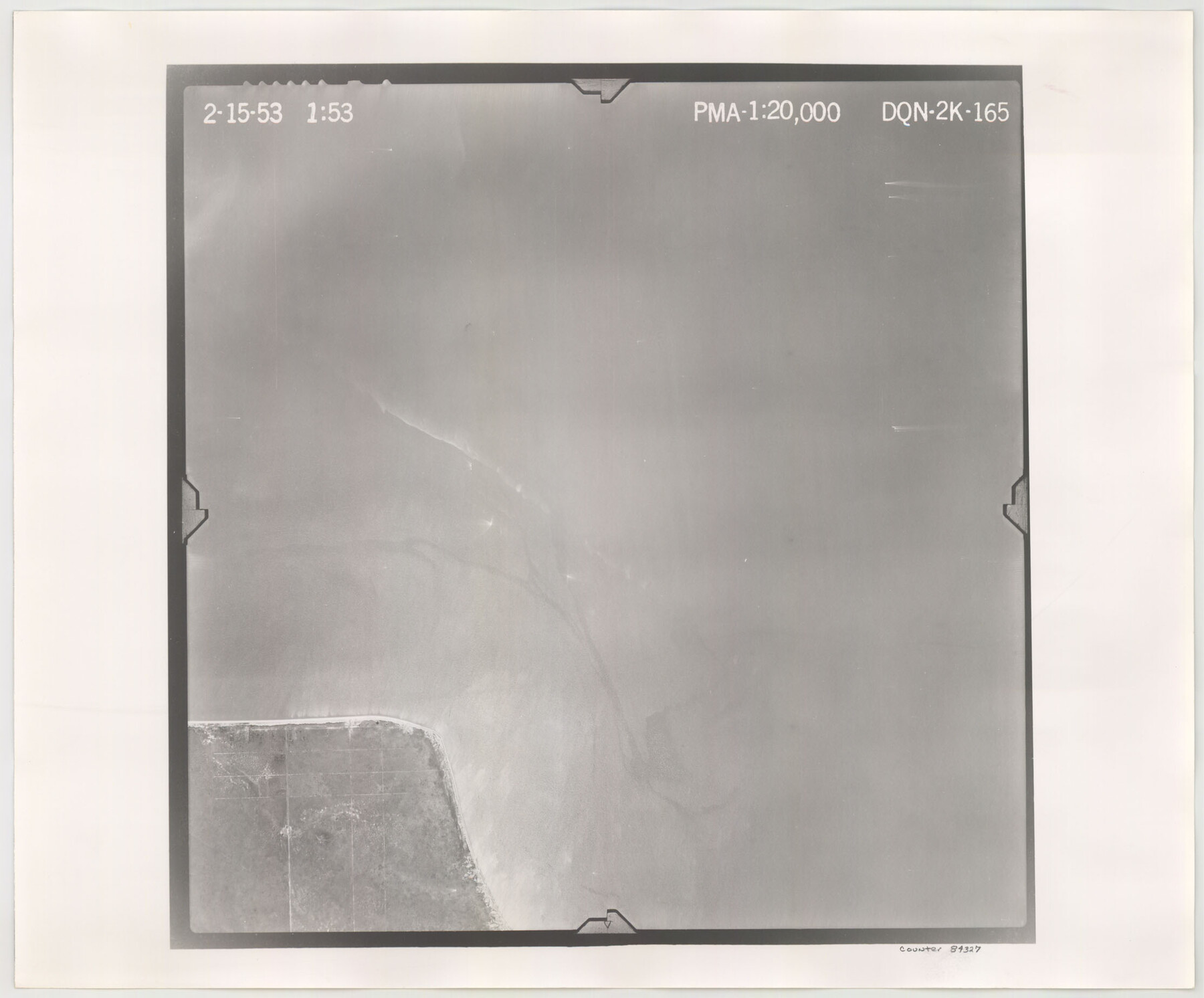 84327, Flight Mission No. DQN-2K, Frame 165, Calhoun County, General Map Collection