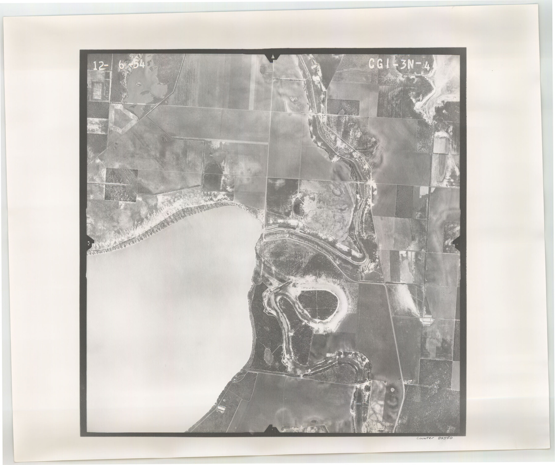84550, Flight Mission No. CGI-3N, Frame 44, Cameron County, General Map Collection