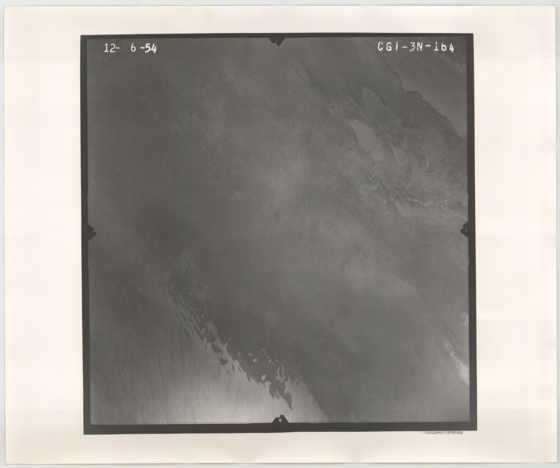 84628, Flight Mission No. CGI-3N, Frame 164, Cameron County, General Map Collection