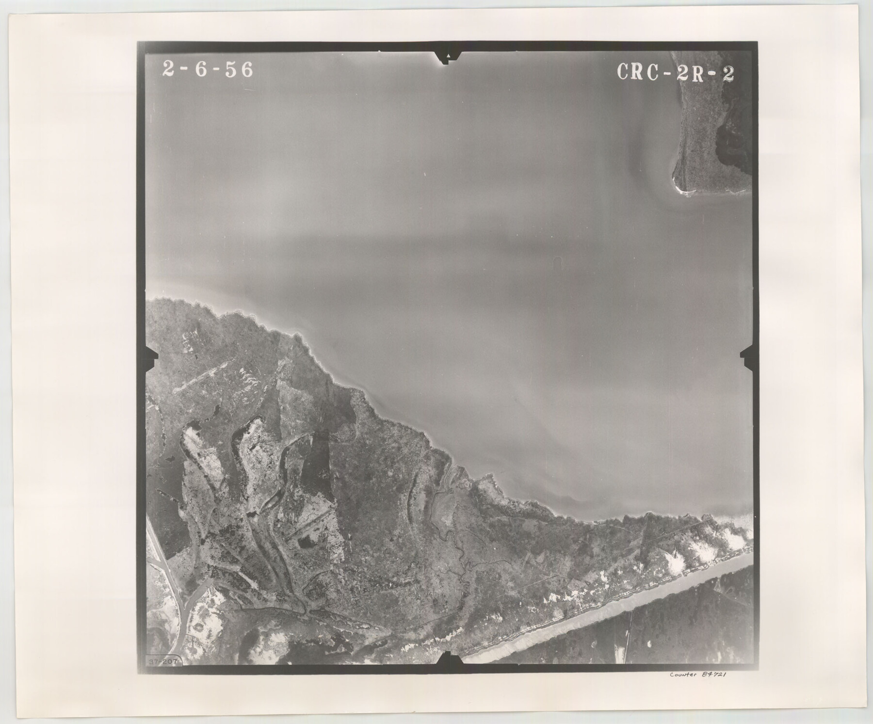 84721, Flight Mission No. CRC-2R, Frame 2, Chambers County, General Map Collection