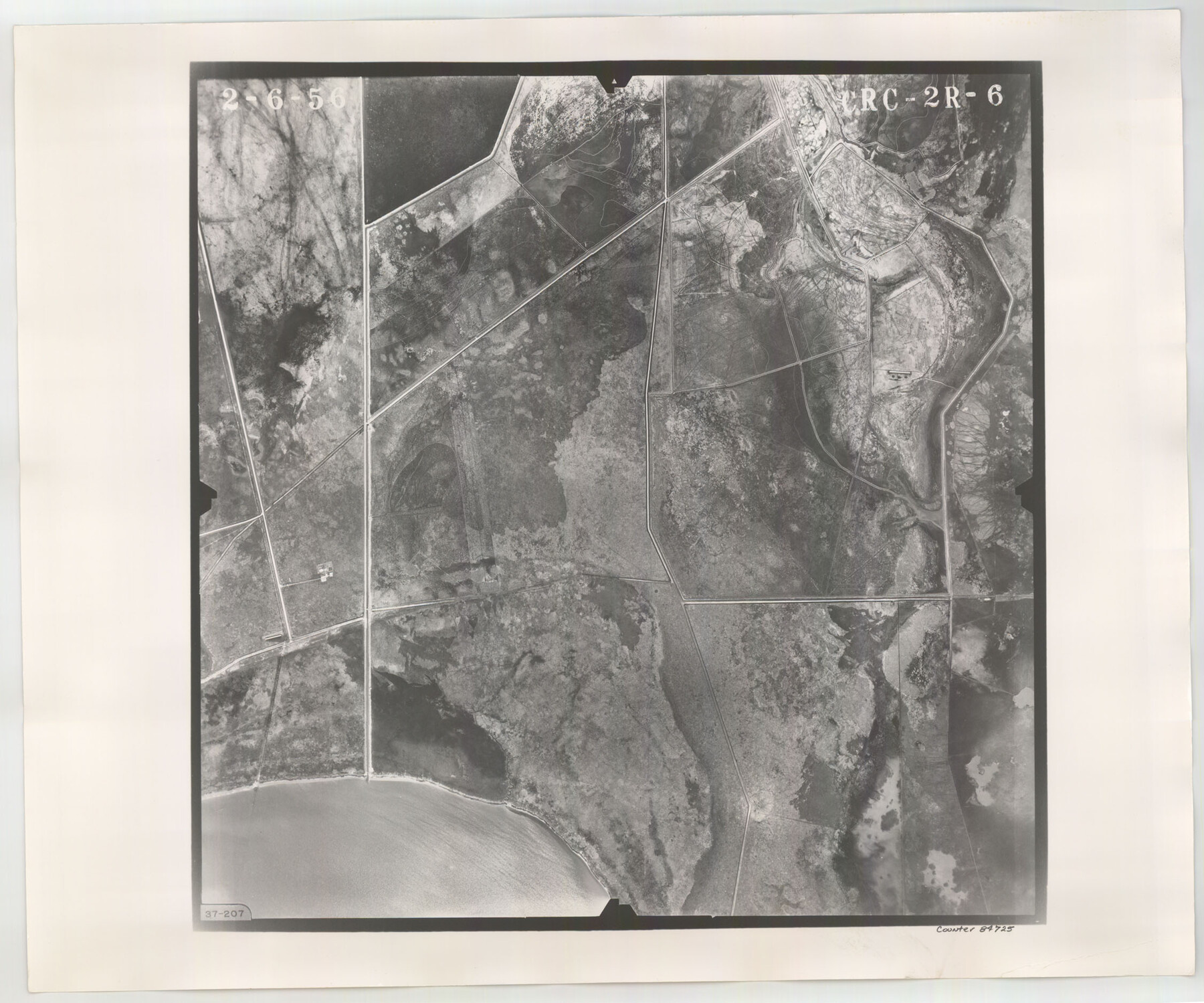 84725, Flight Mission No. CRC-2R, Frame 6, Chambers County, General Map Collection