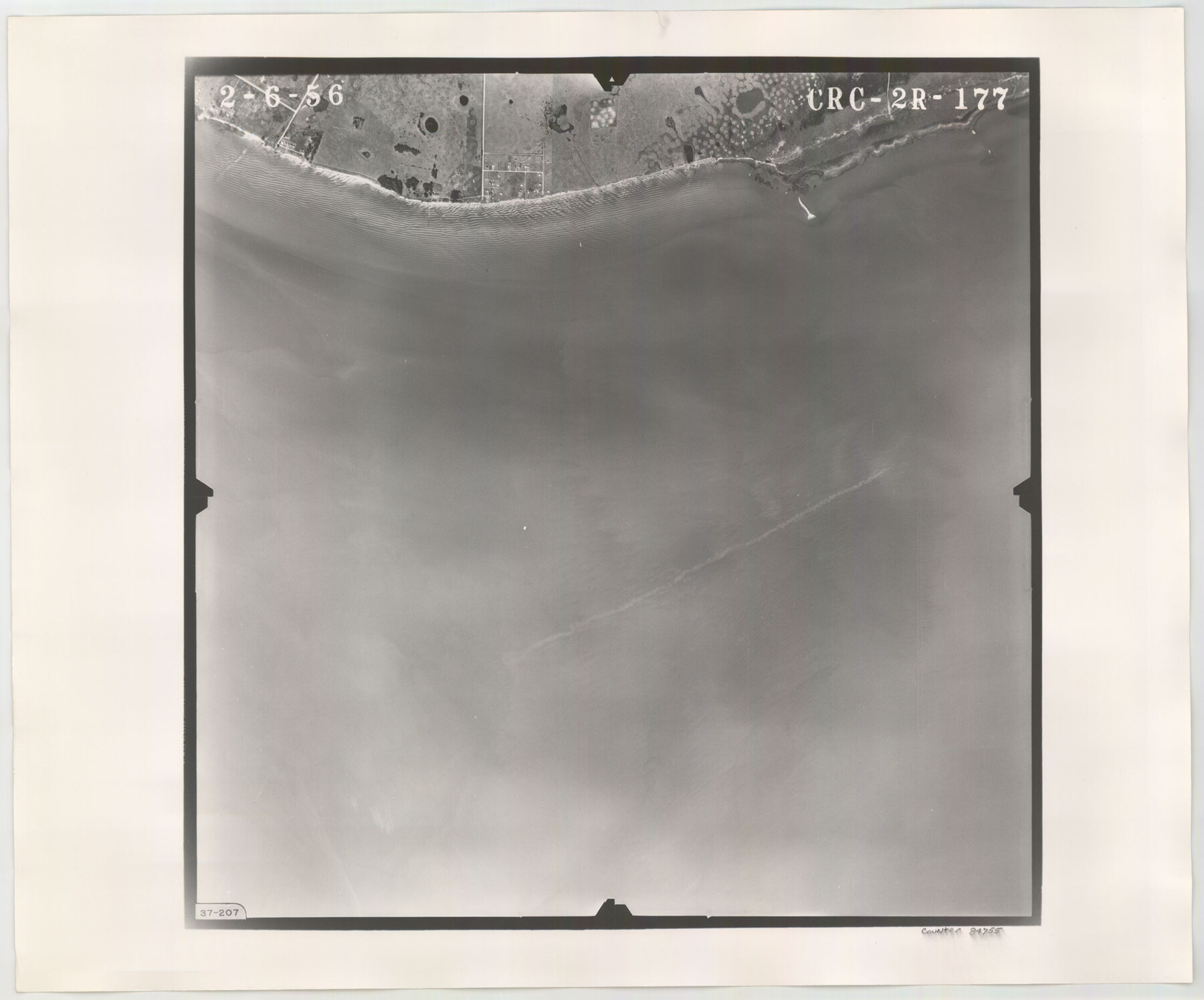84755, Flight Mission No. CRC-2R, Frame 177, Chambers County, General Map Collection