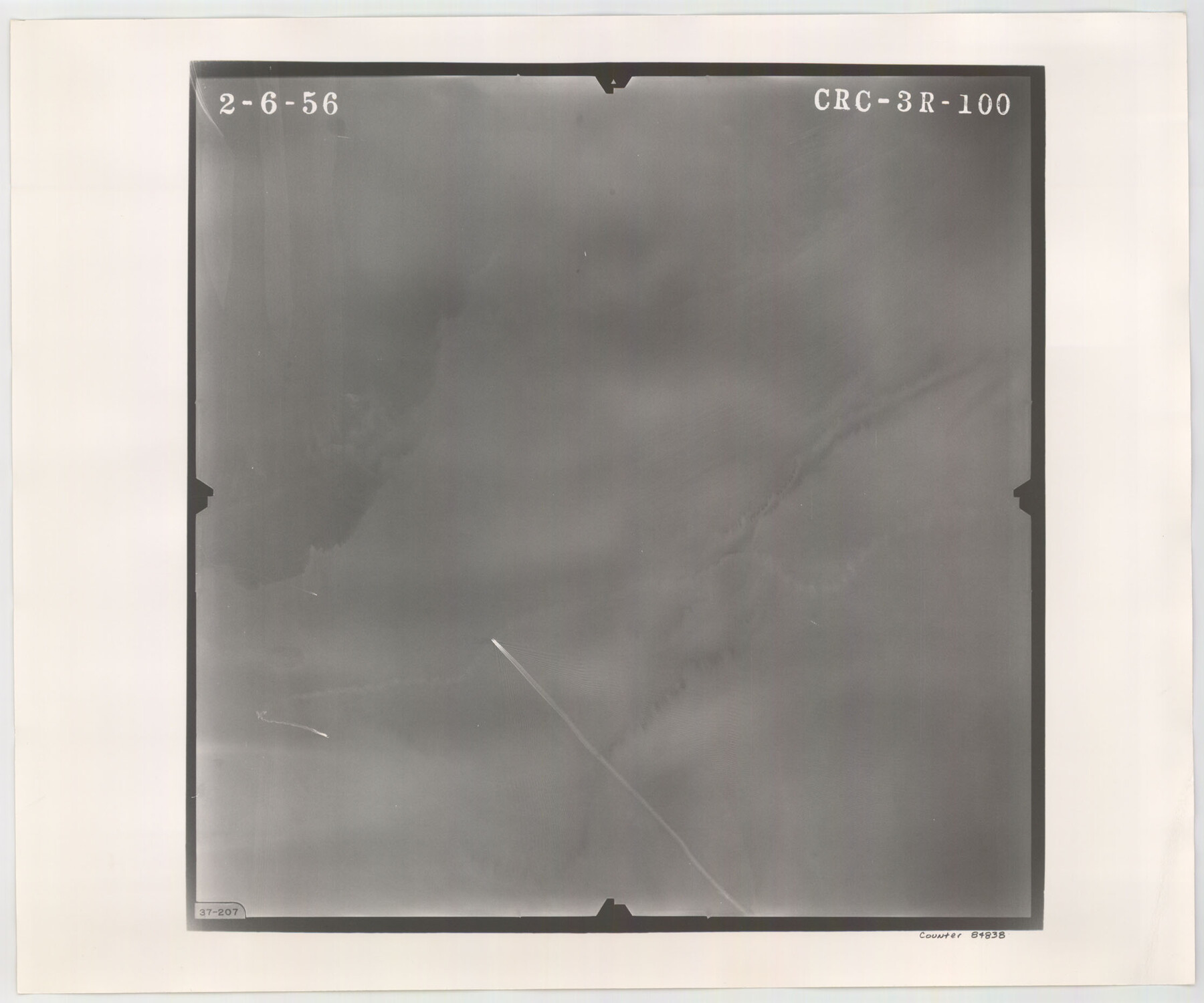 84838, Flight Mission No. CRC-3R, Frame 100, Chambers County, General Map Collection