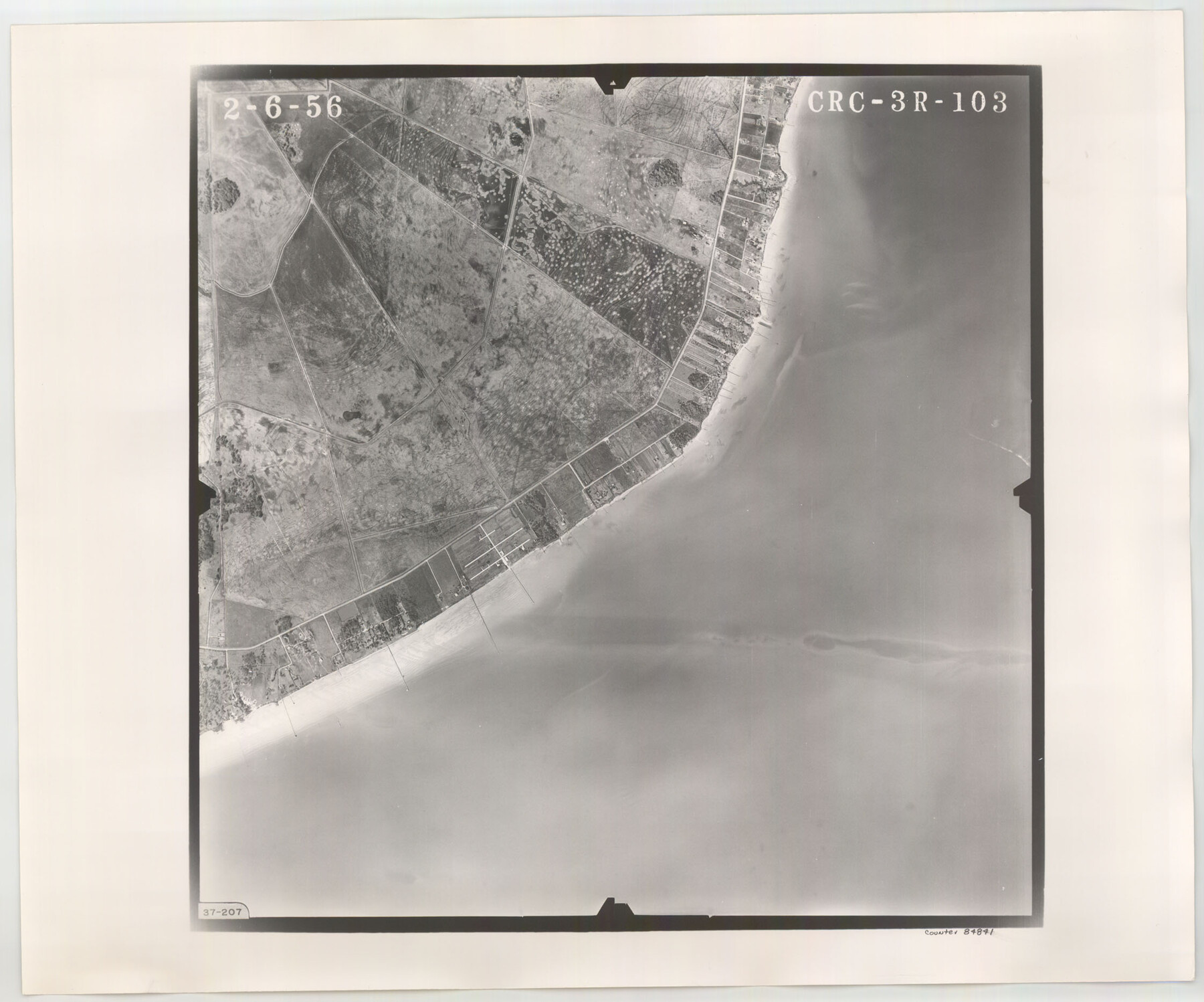 84841, Flight Mission No. CRC-3R, Frame 103, Chambers County, General Map Collection