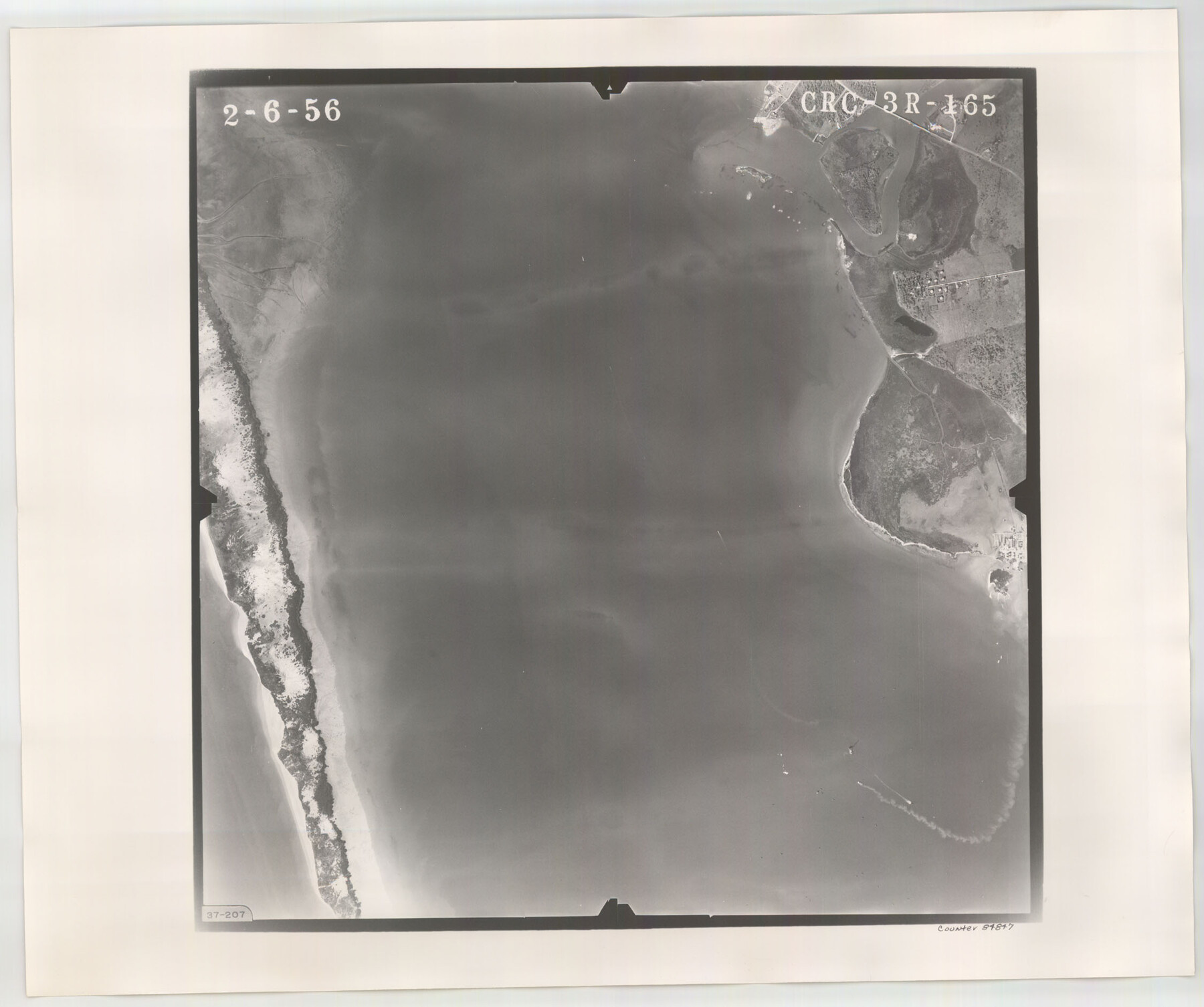 84847, Flight Mission No. CRC-3R, Frame 165, Chambers County, General Map Collection