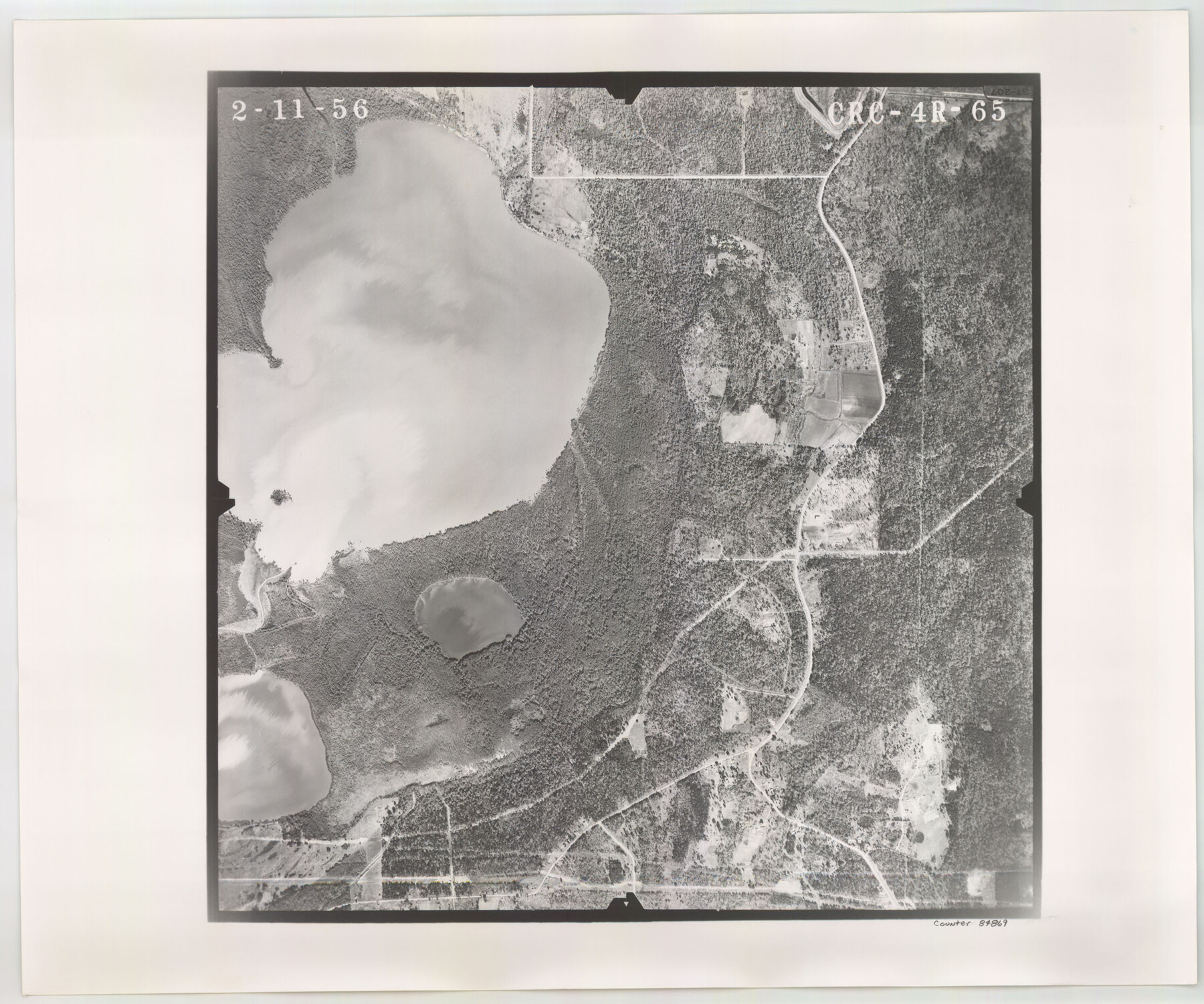 84869, Flight Mission No. CRC-4R, Frame 65, Chambers County, General Map Collection