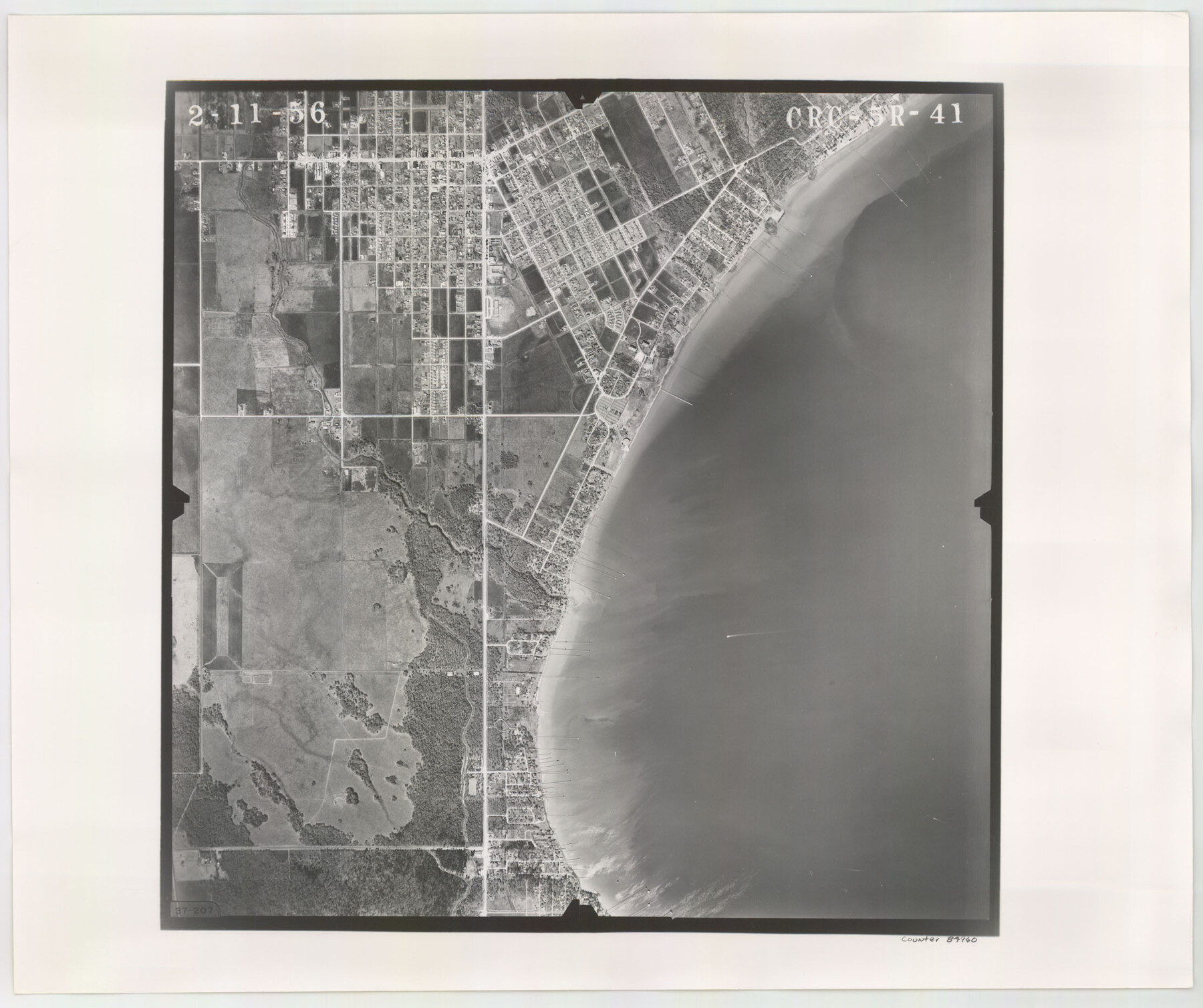 84960, Flight Mission No. CRC-5R, Frame 41, Chambers County, General Map Collection