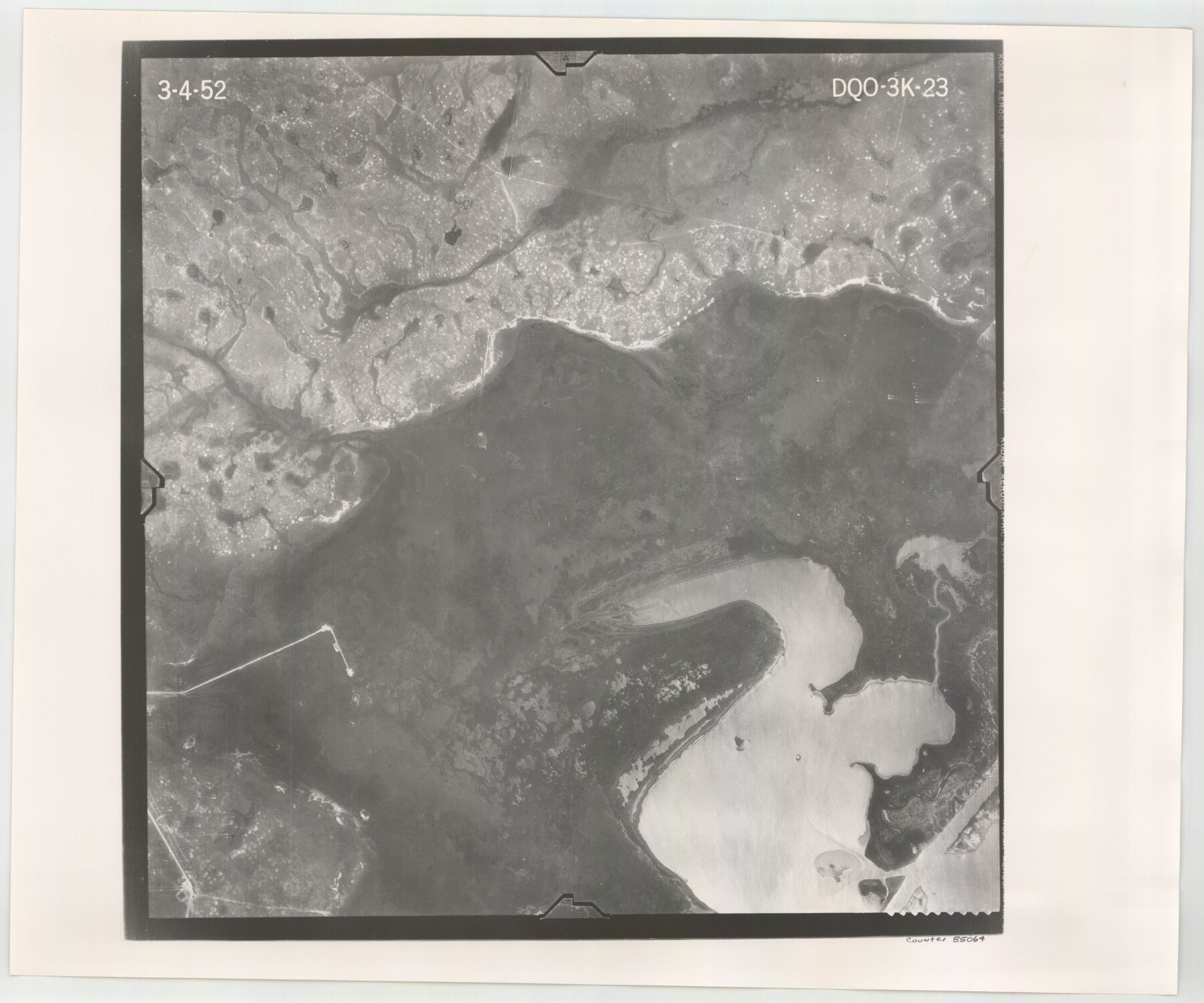 85064, Flight Mission No. DQO-3K, Frame 23, Galveston County, General Map Collection