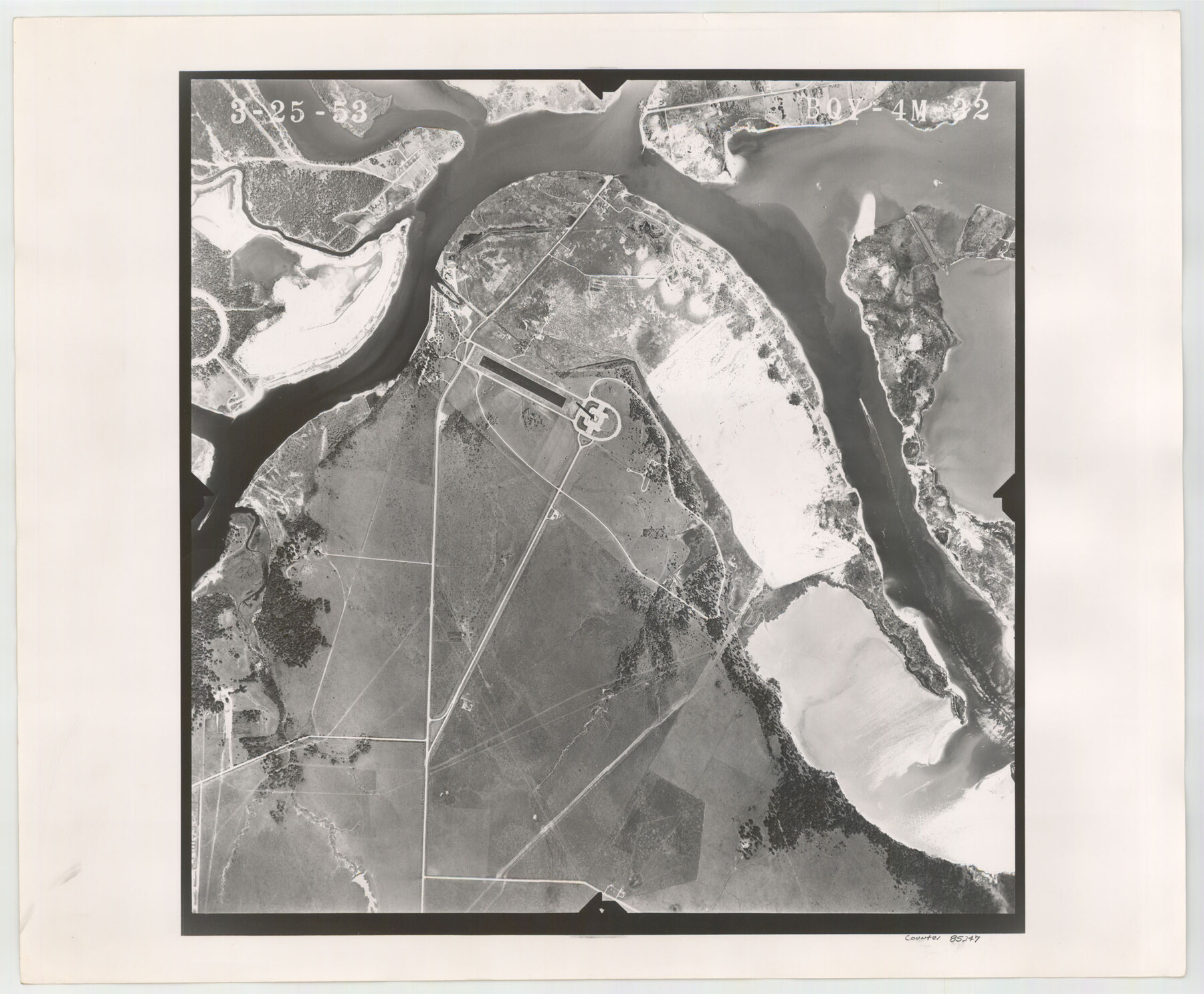 85247, Flight Mission No. BQY-4M, Frame 32, Harris County, General Map Collection