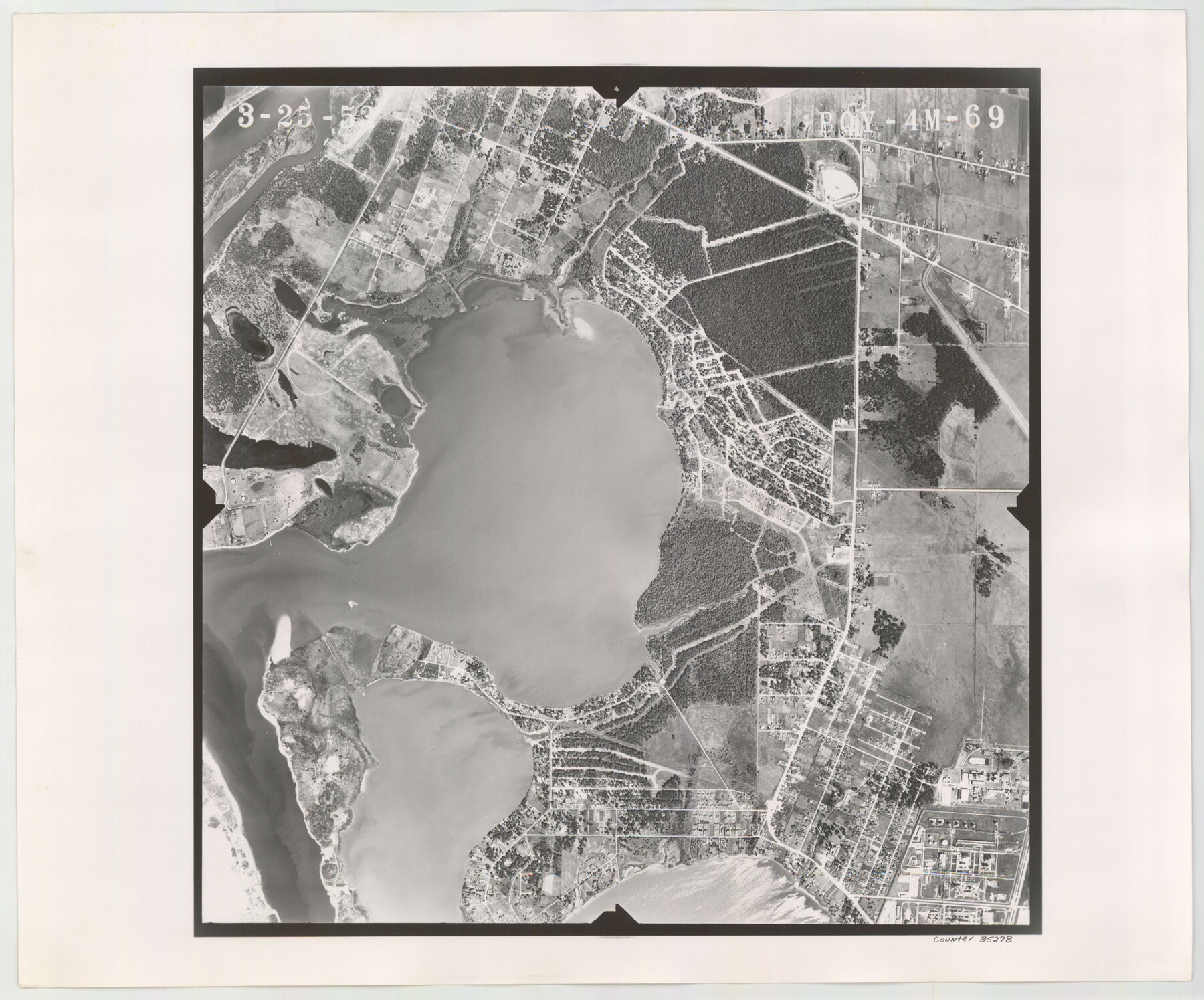 85278, Flight Mission No. BQY-4M, Frame 69, Harris County, General Map Collection