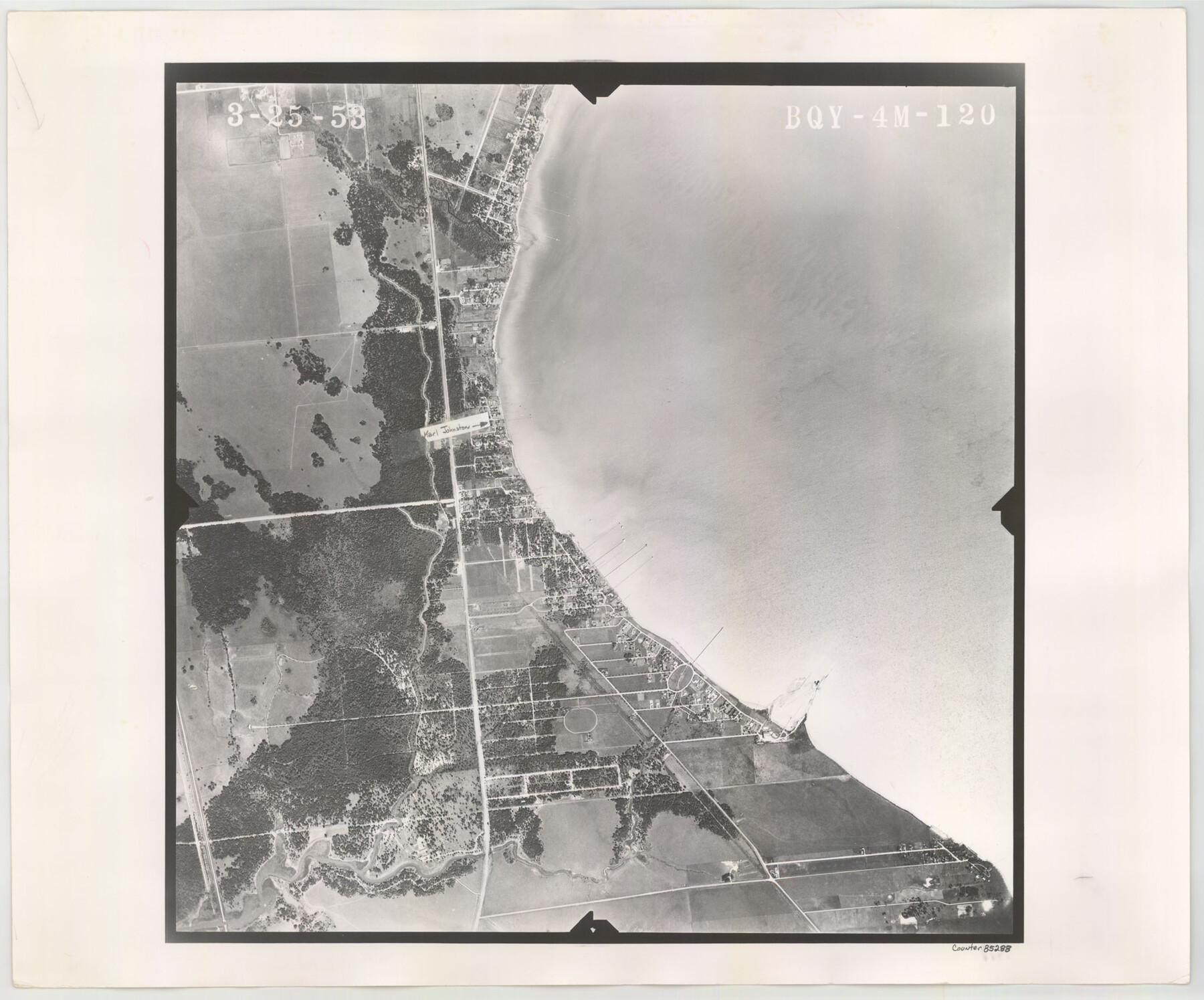 85288, Flight Mission No. BQY-4M, Frame 120, Harris County, General Map Collection