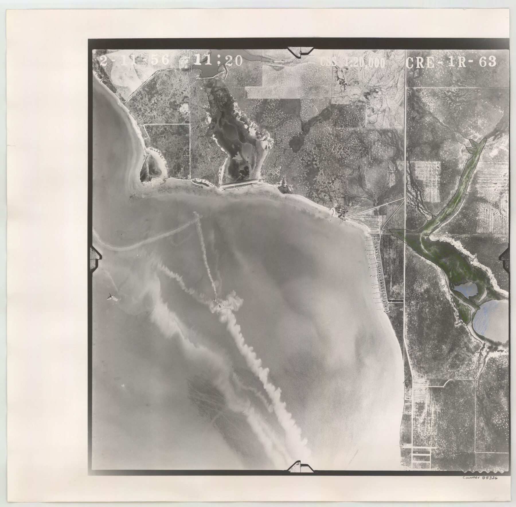 85326, Flight Mission No. CRE-1R, Frame 63, Jackson County, General Map Collection