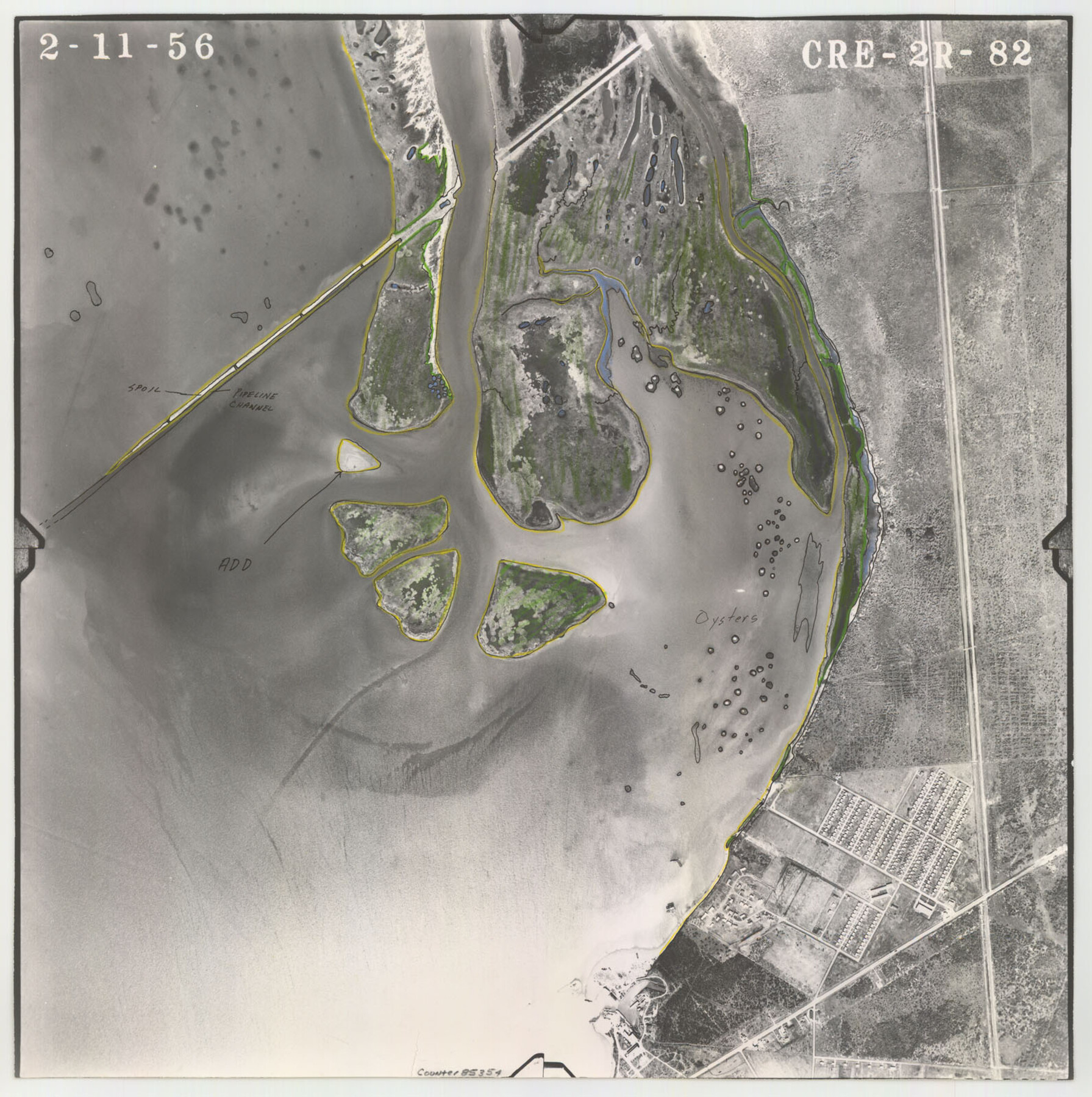 85354, Flight Mission No. CRE-2R, Frame 82, Jackson County, General Map Collection