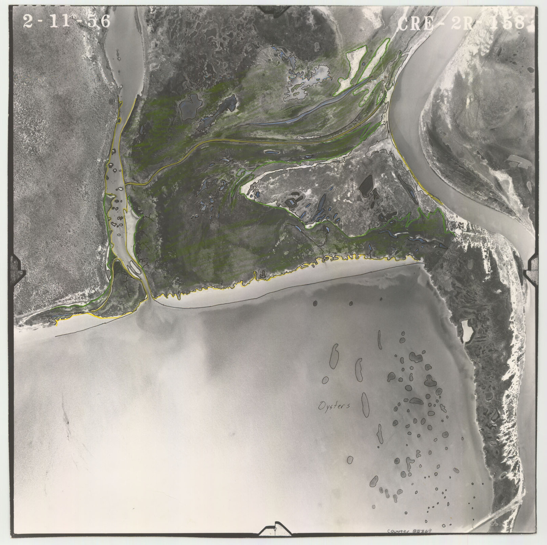 85369, Flight Mission No. CRE-2R, Frame 158, Jackson County, General Map Collection