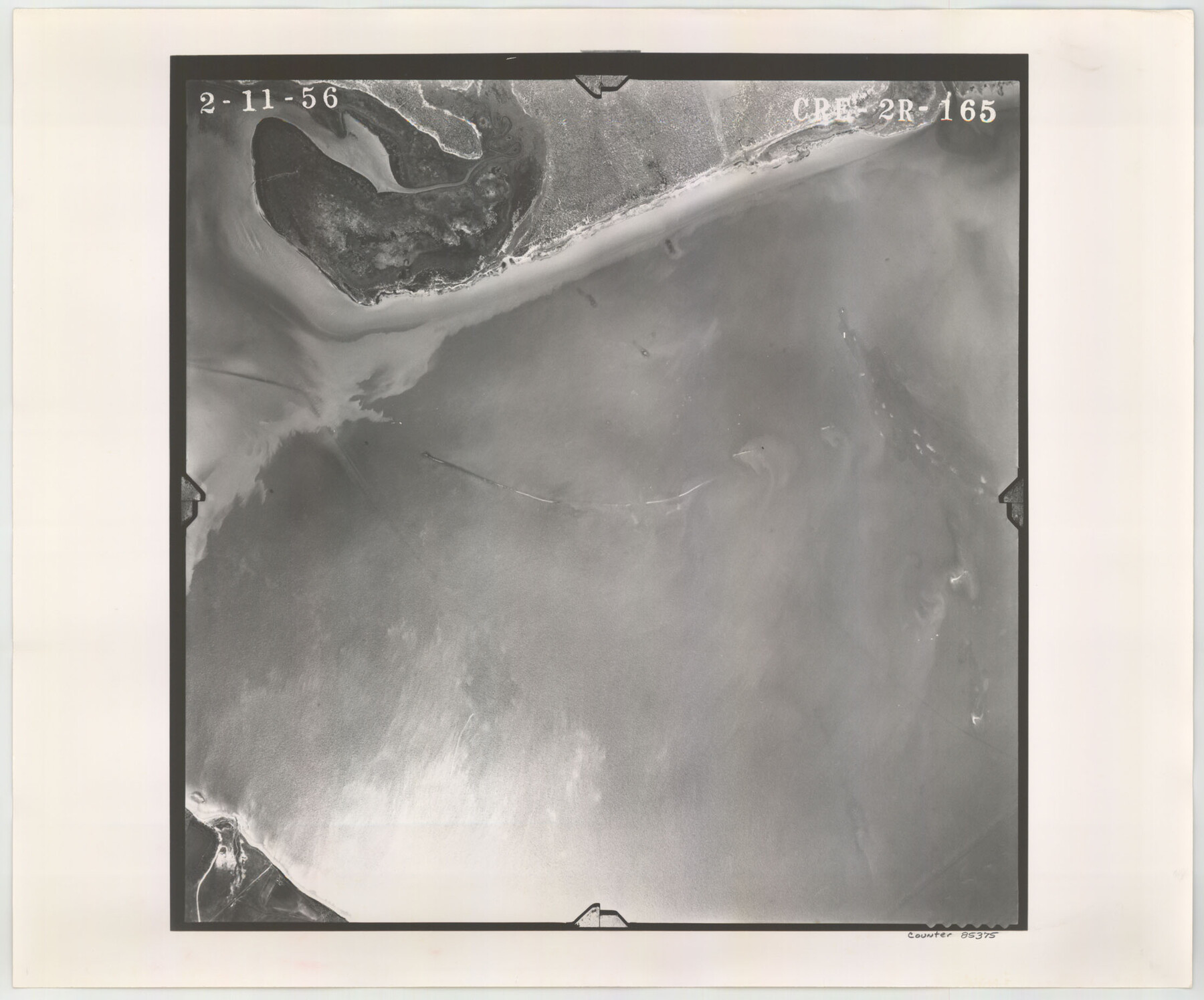 85375, Flight Mission No. CRE-2R, Frame 165, Jackson County, General Map Collection