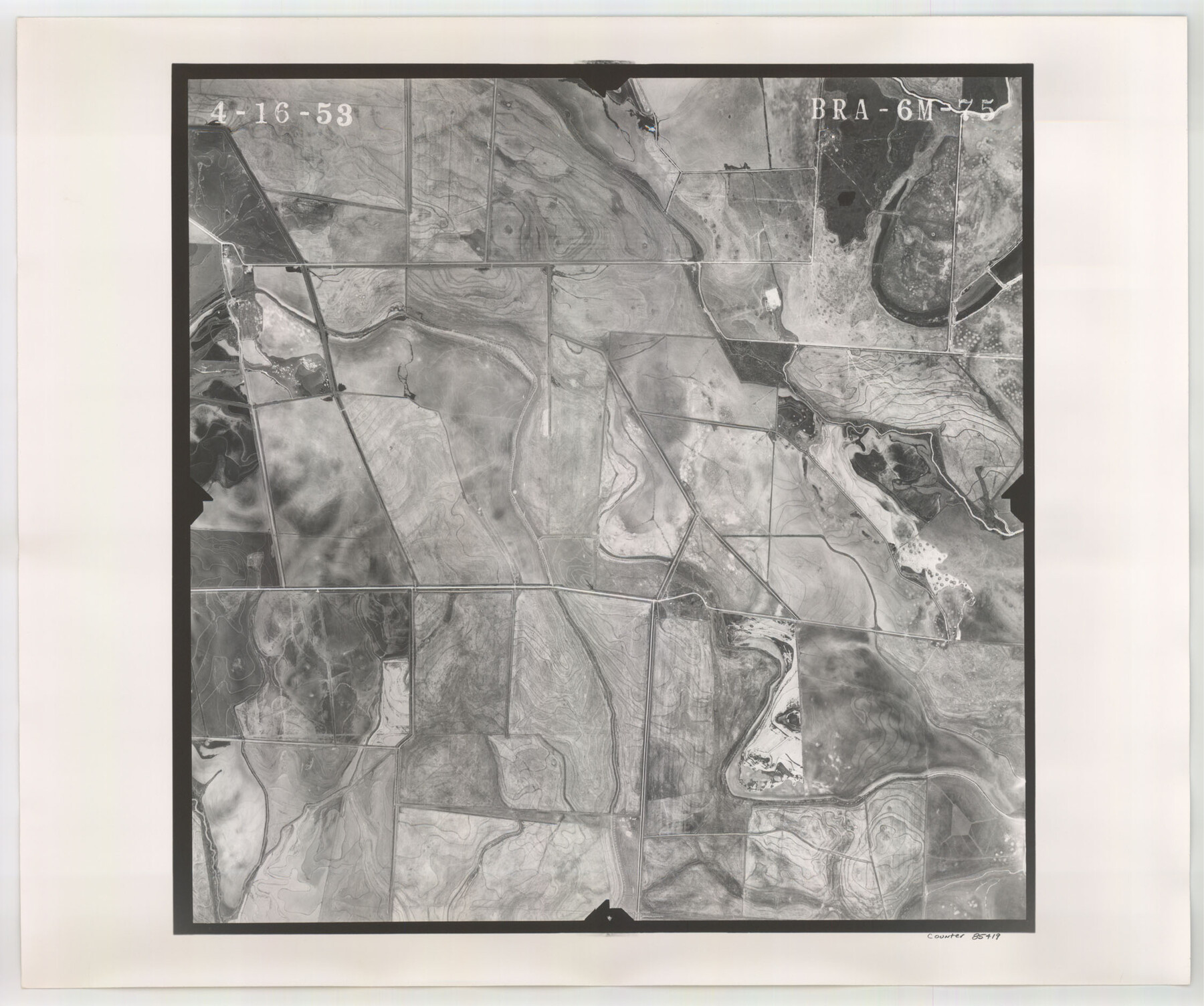 85419, Flight Mission No. BRA-6M, Frame 75, Jefferson County, General Map Collection