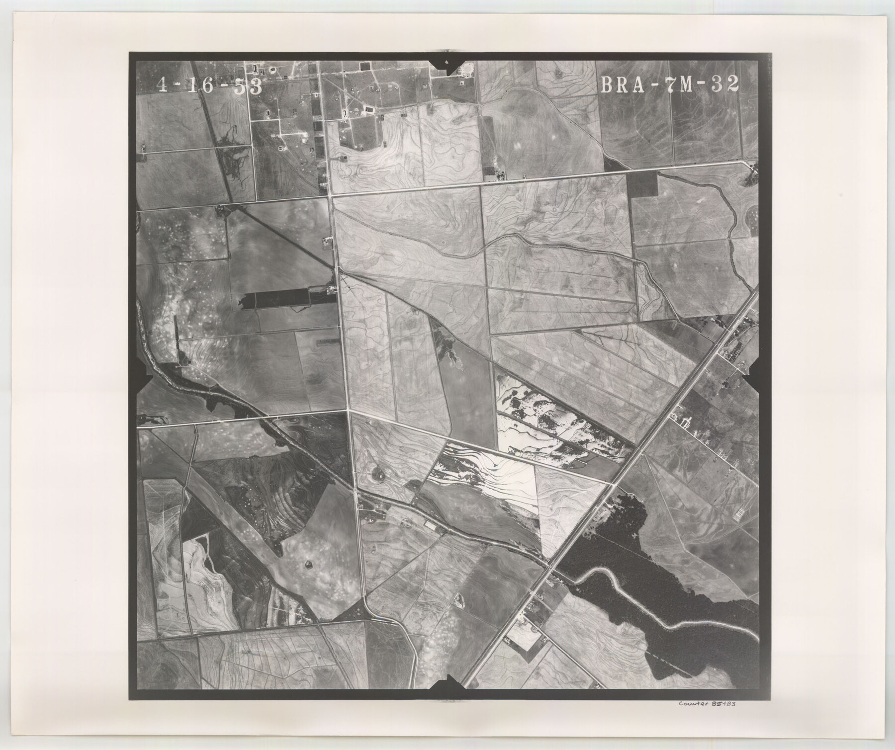 85483, Flight Mission No. BRA-7M, Frame 32, Jefferson County, General Map Collection