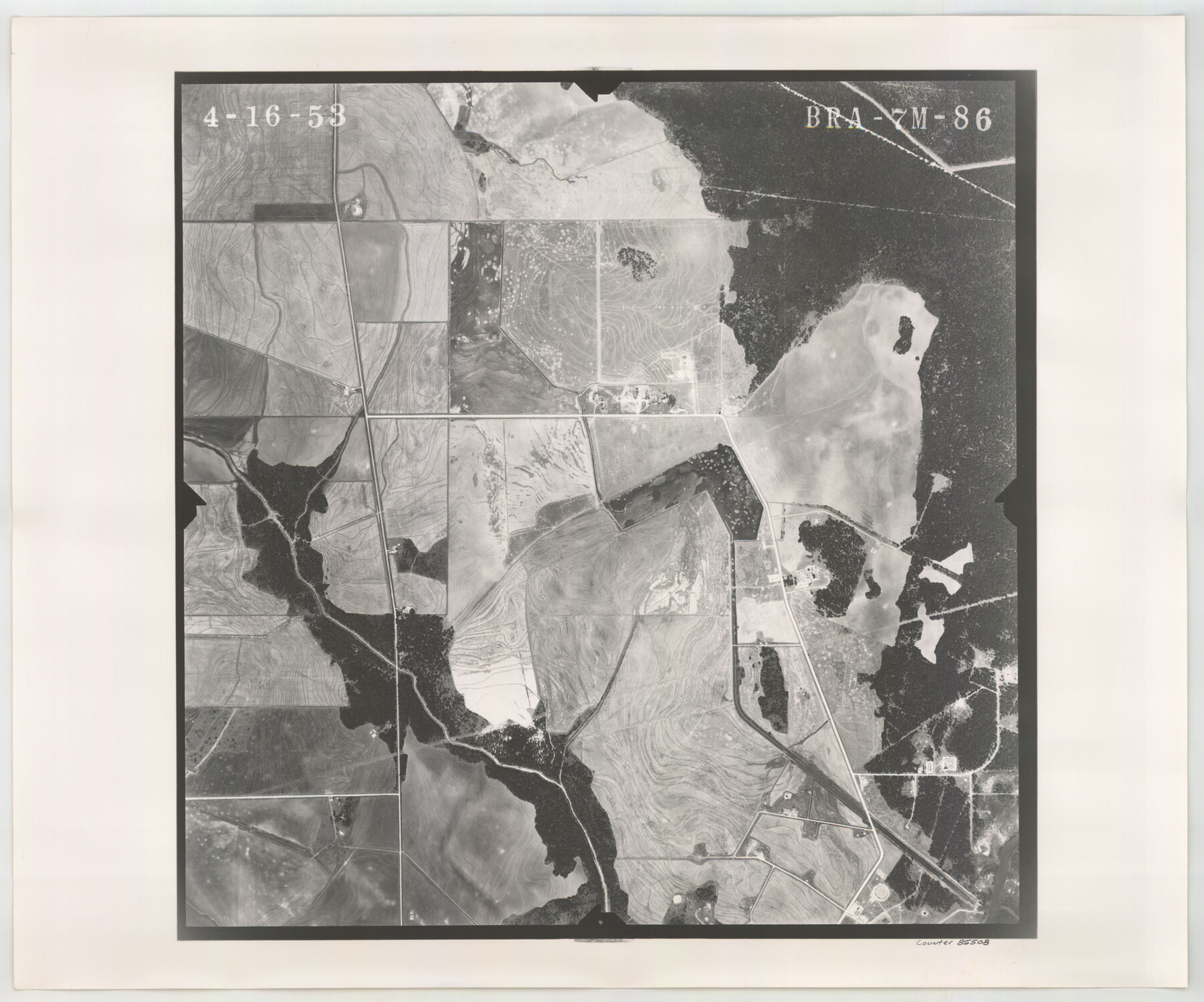 85508, Flight Mission No. BRA-7M, Frame 86, Jefferson County, General Map Collection