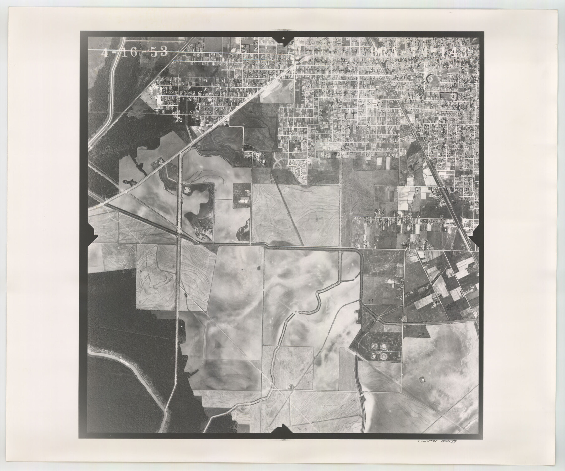 85537, Flight Mission No. BRA-7M, Frame 143, Jefferson County, General Map Collection