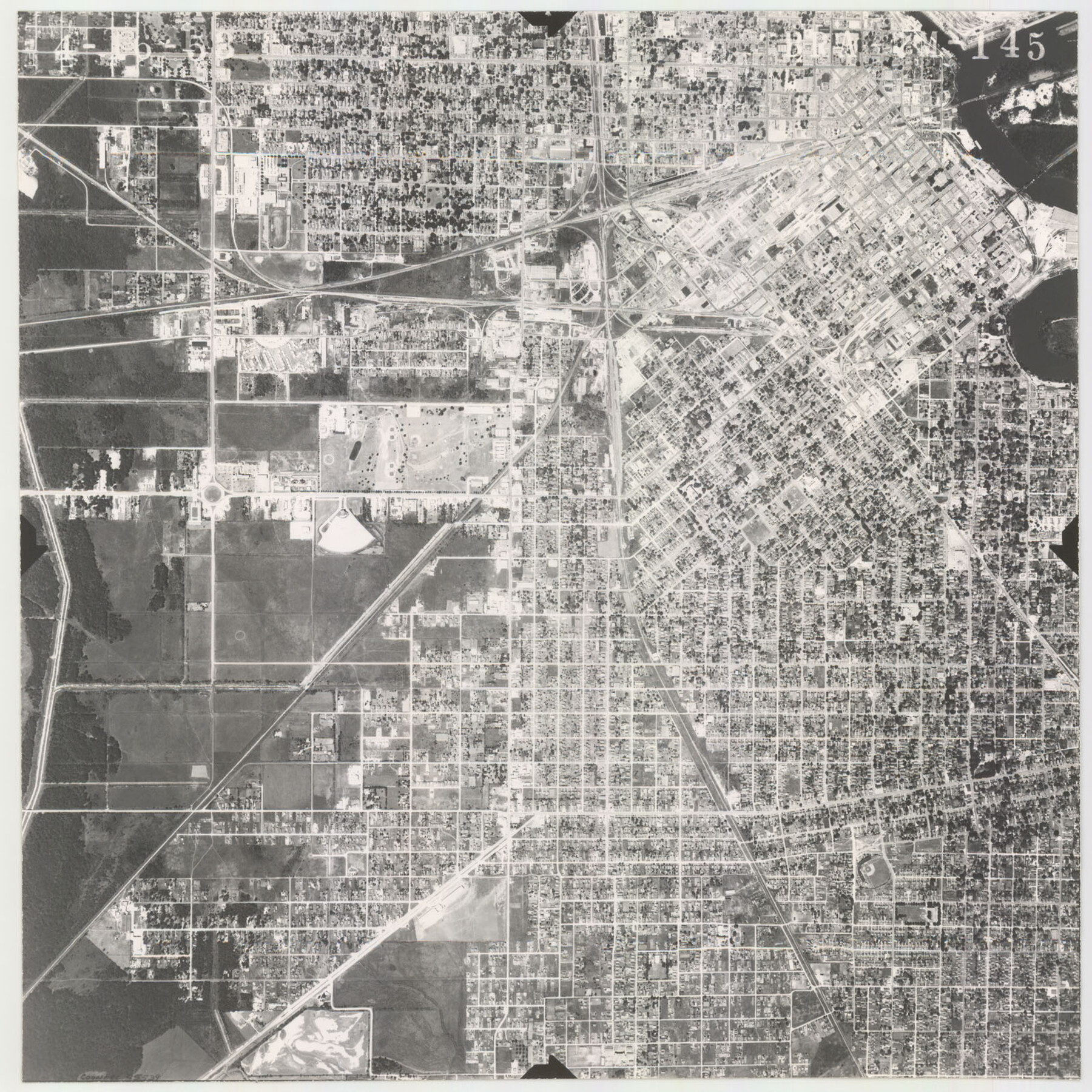 85539, Flight Mission No. BRA-7M, Frame 145, Jefferson County, General Map Collection