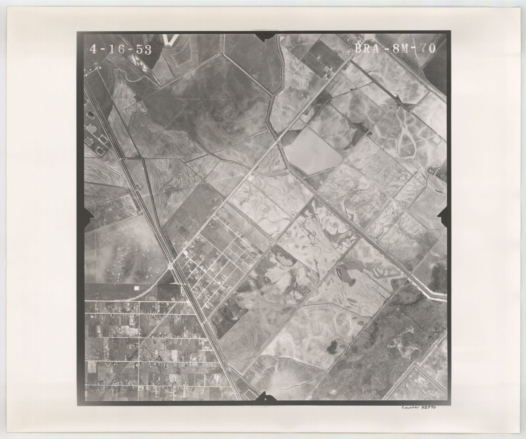 85590, Flight Mission No. BRA-8M, Frame 70, Jefferson County, General Map Collection