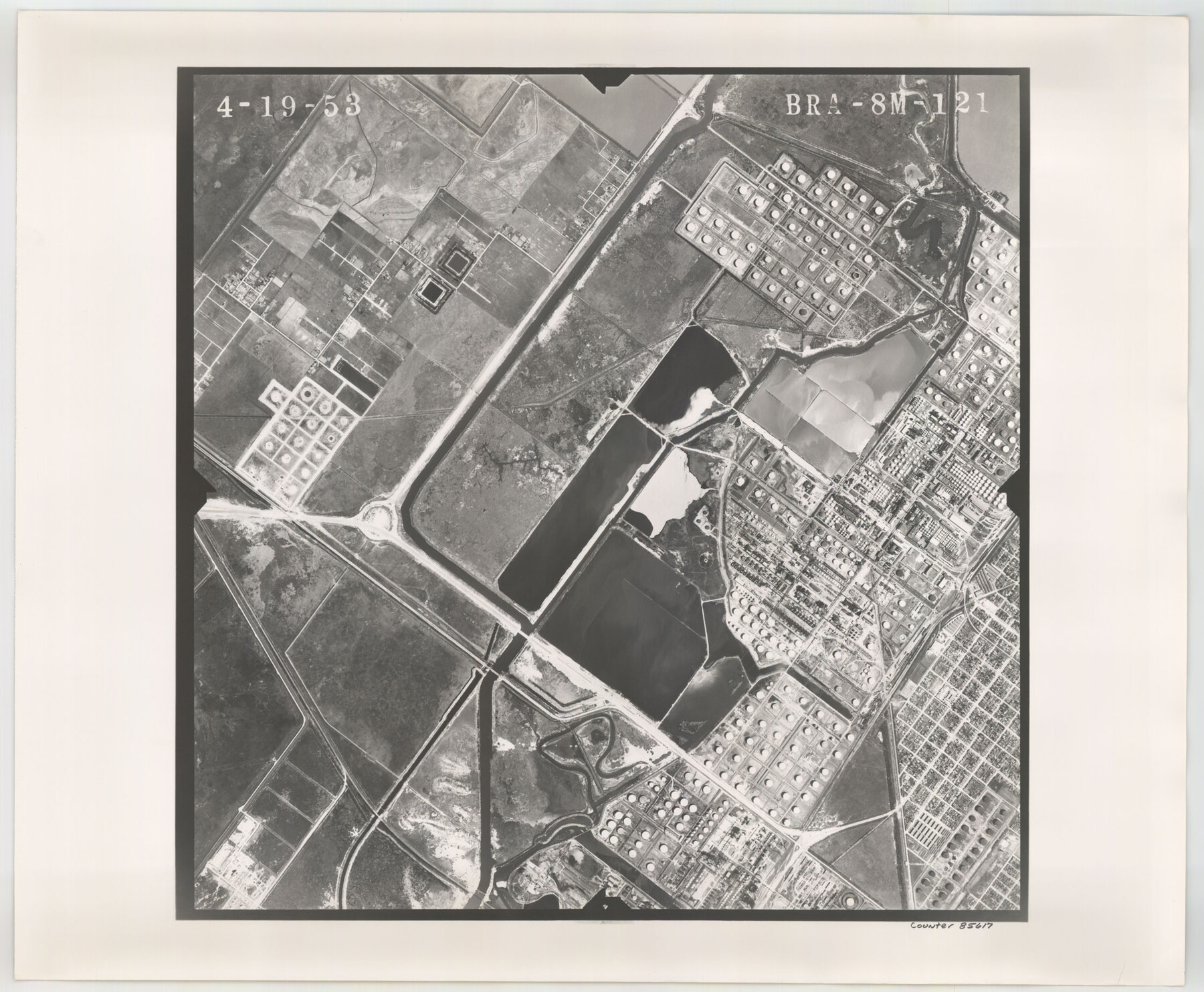 85617, Flight Mission No. BRA-8M, Frame 121, Jefferson County, General Map Collection