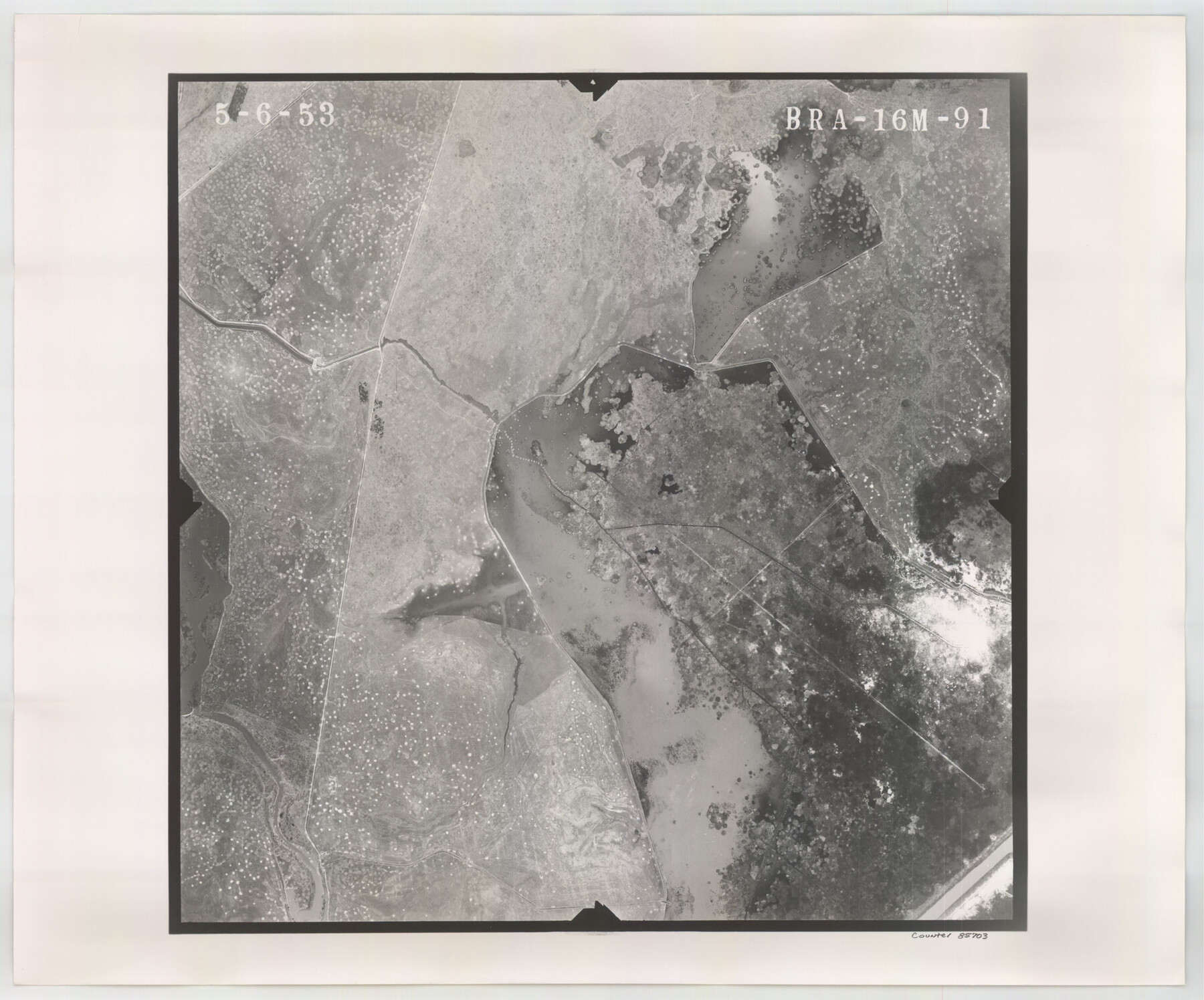 85703, Flight Mission No. BRA-16M, Frame 91, Jefferson County, General Map Collection