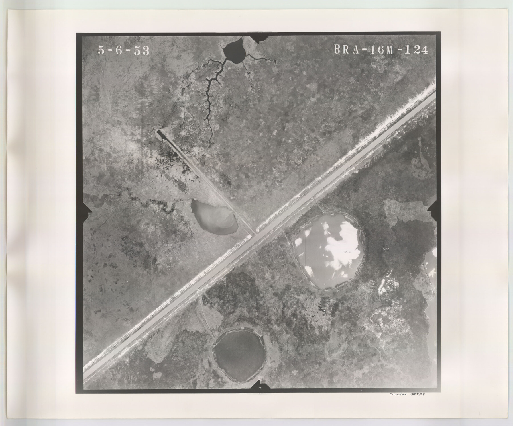 85734, Flight Mission No. BRA-16M, Frame 124, Jefferson County, General Map Collection