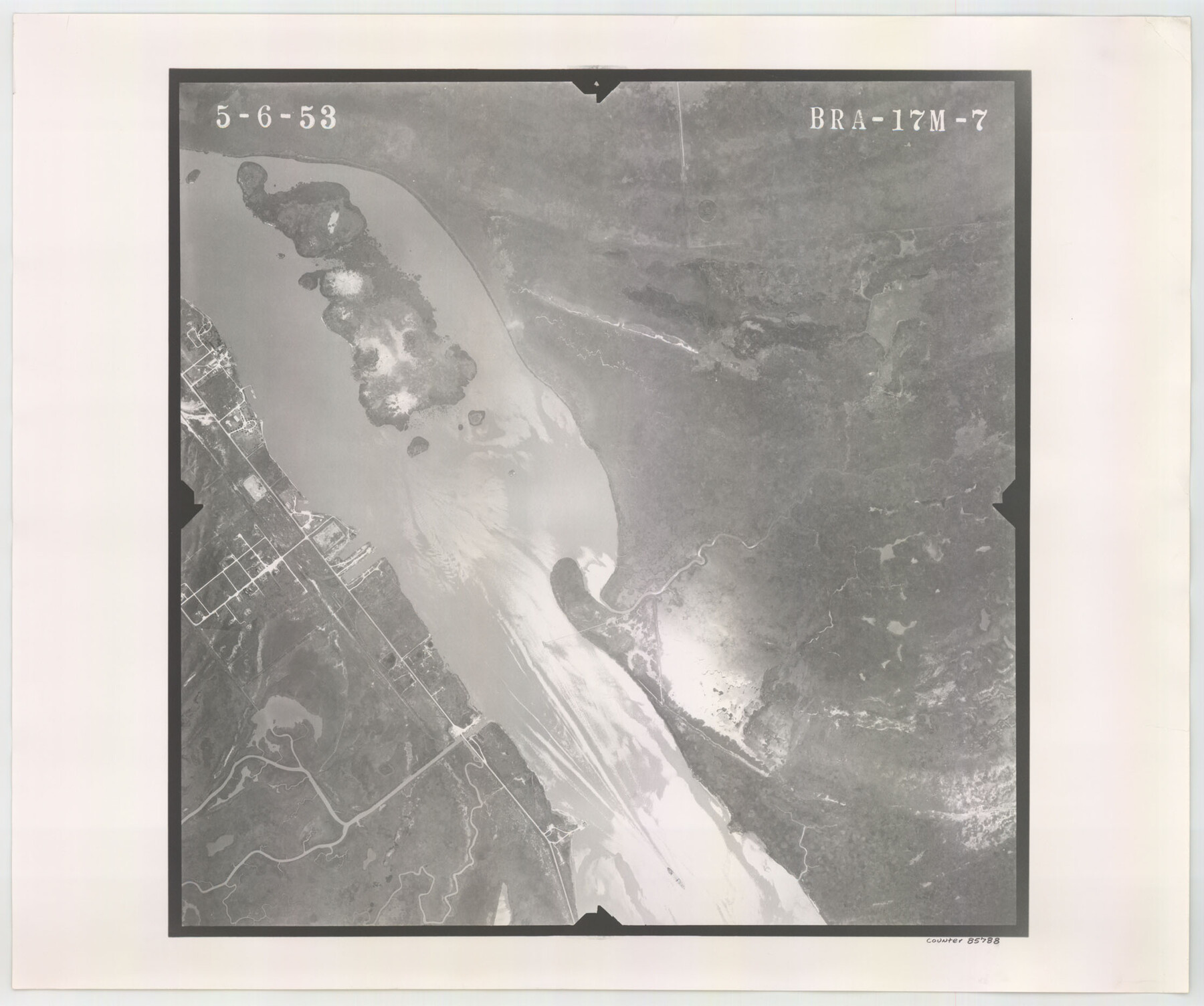 85788, Flight Mission No. BRA-17M, Frame 7, Jefferson County, General Map Collection