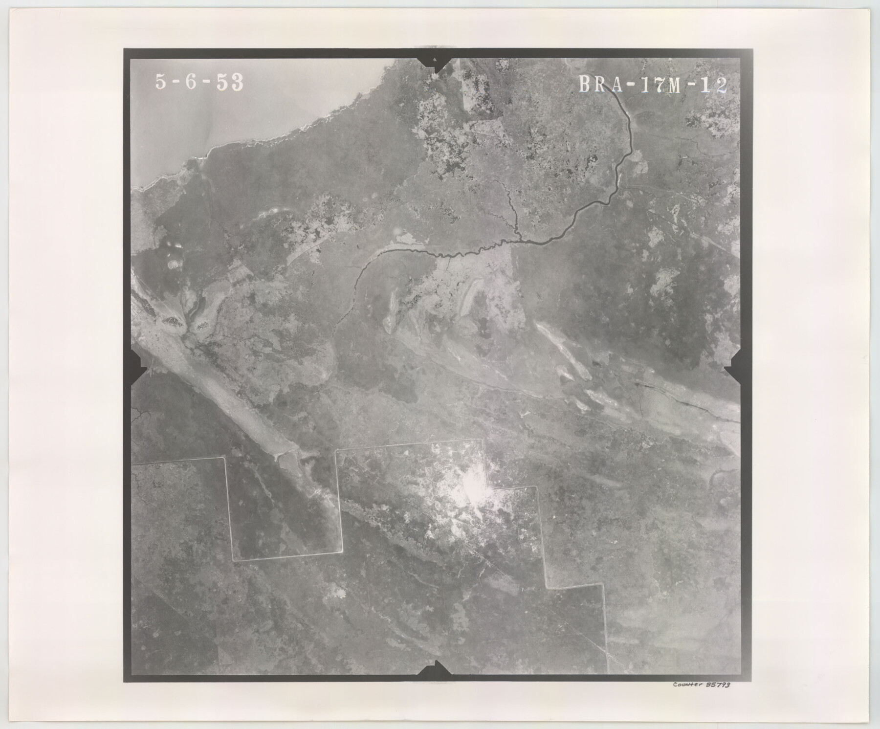 85793, Flight Mission No. BRA-17M, Frame 12, Jefferson County, General Map Collection