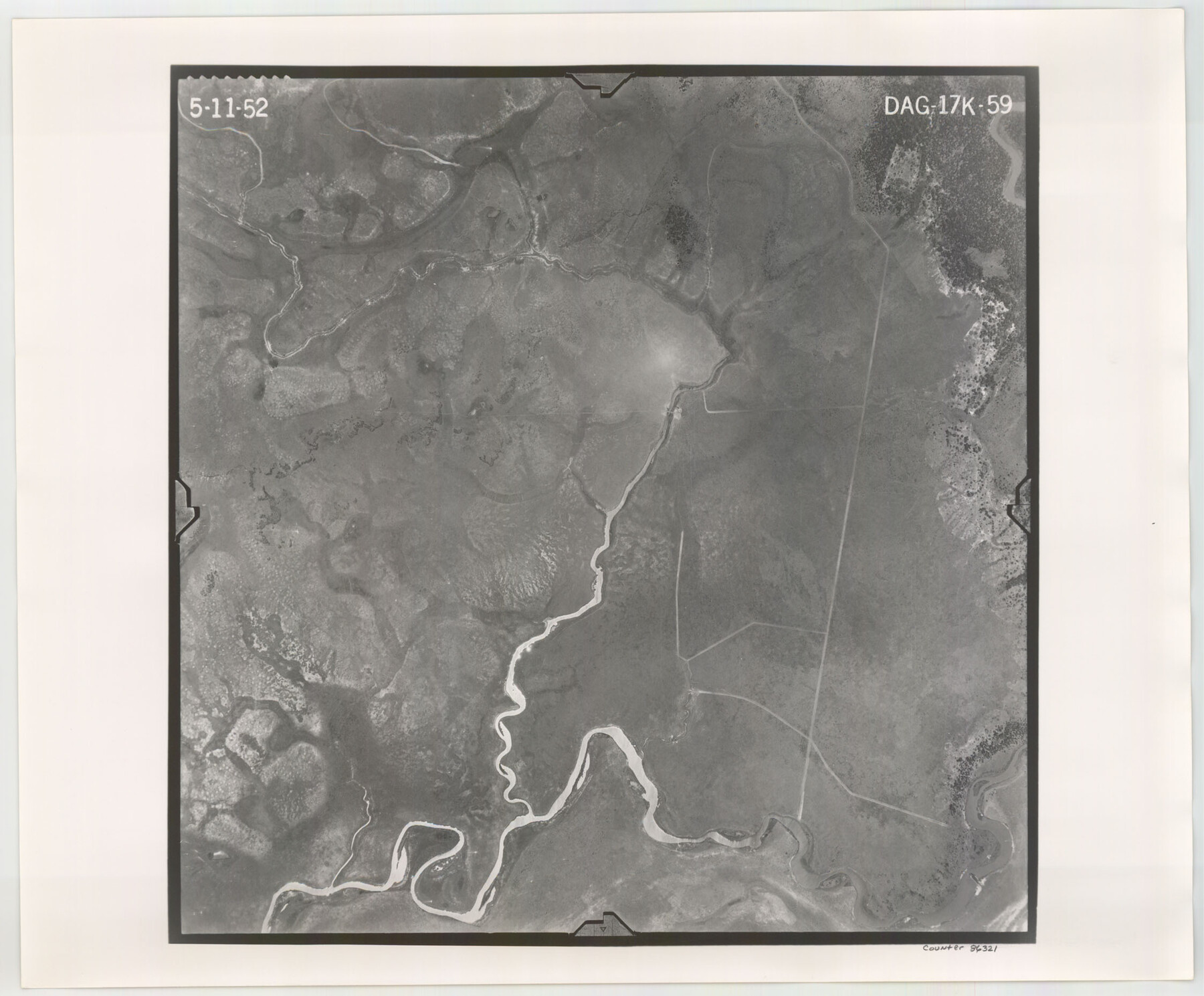 86321, Flight Mission No. DAG-17K, Frame 59, Matagorda County, General Map Collection