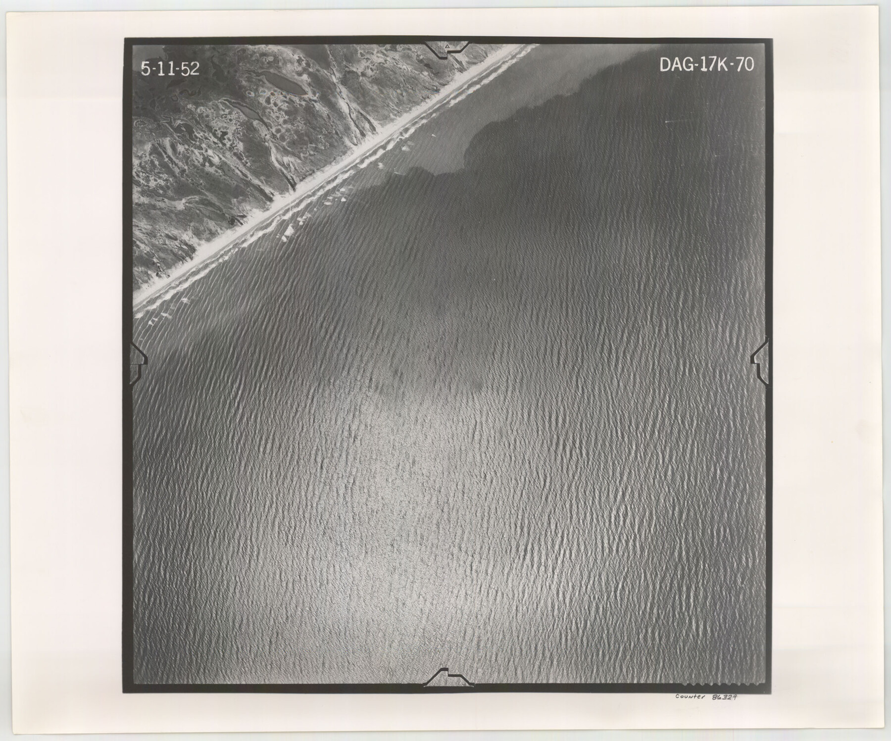 86329, Flight Mission No. DAG-17K, Frame 70, Matagorda County, General Map Collection