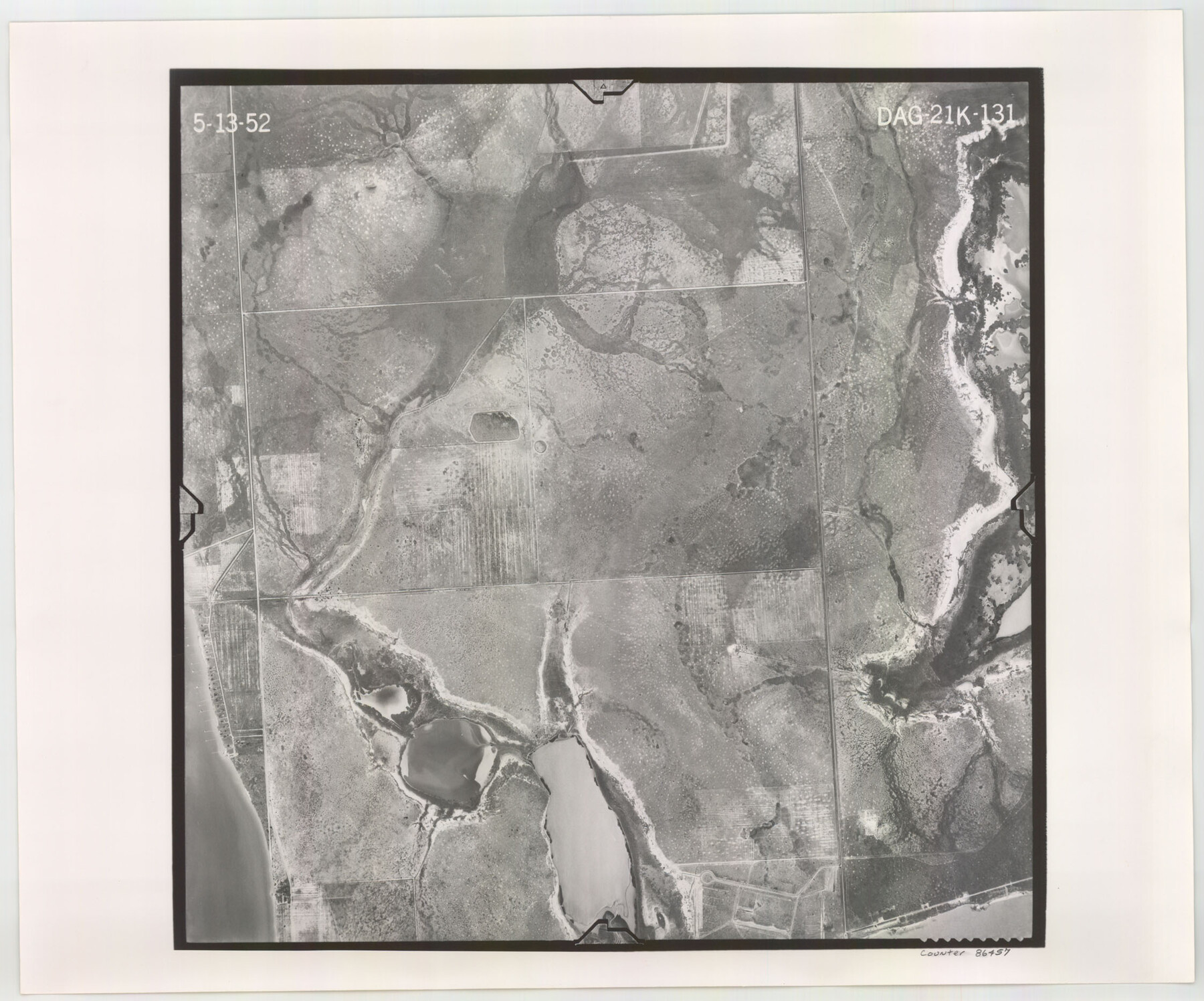 86457, Flight Mission No. DAG-21K, Frame 131, Matagorda County, General Map Collection