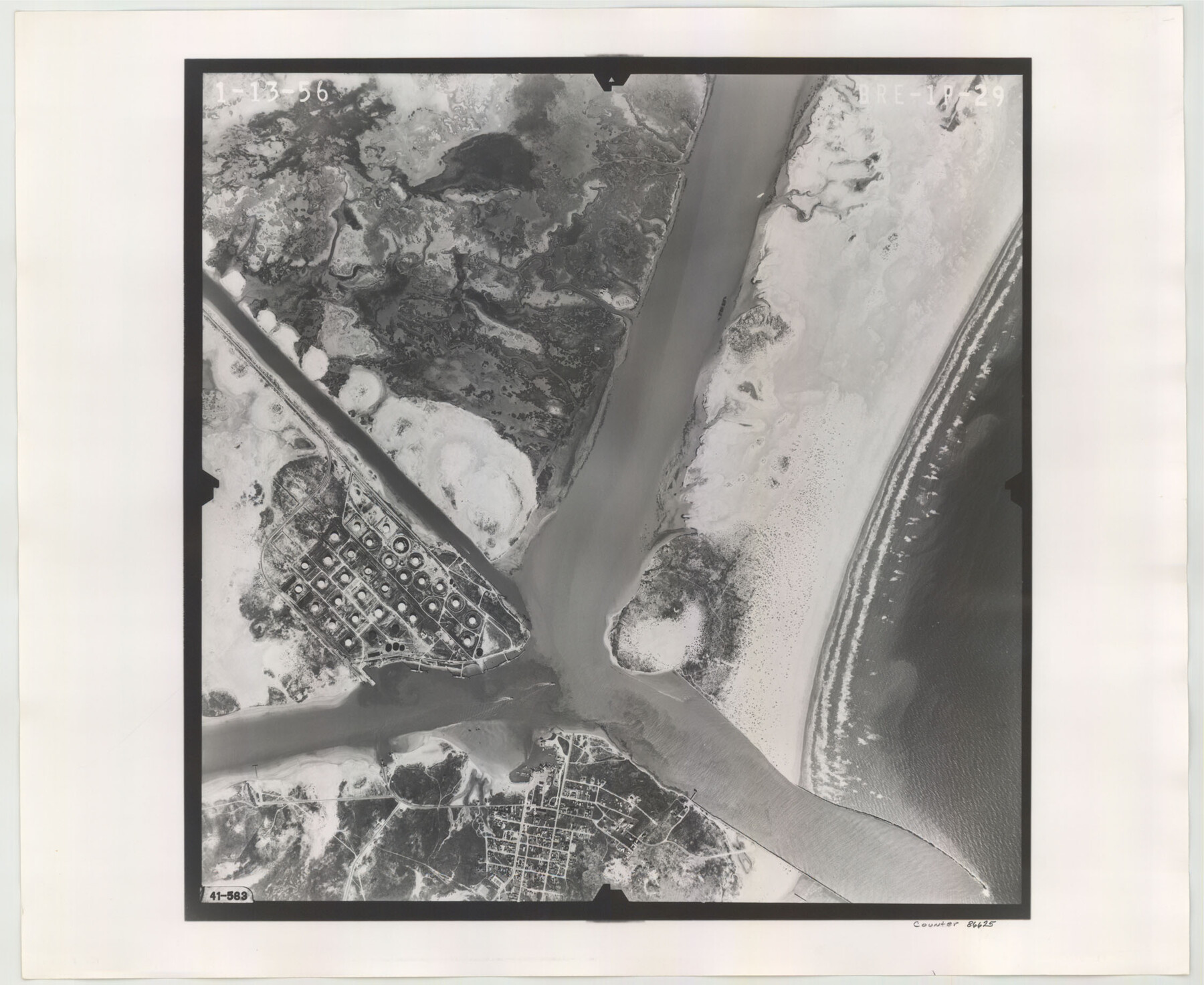 86625, Flight Mission No. BRE-1P, Frame 29, Nueces County, General Map Collection