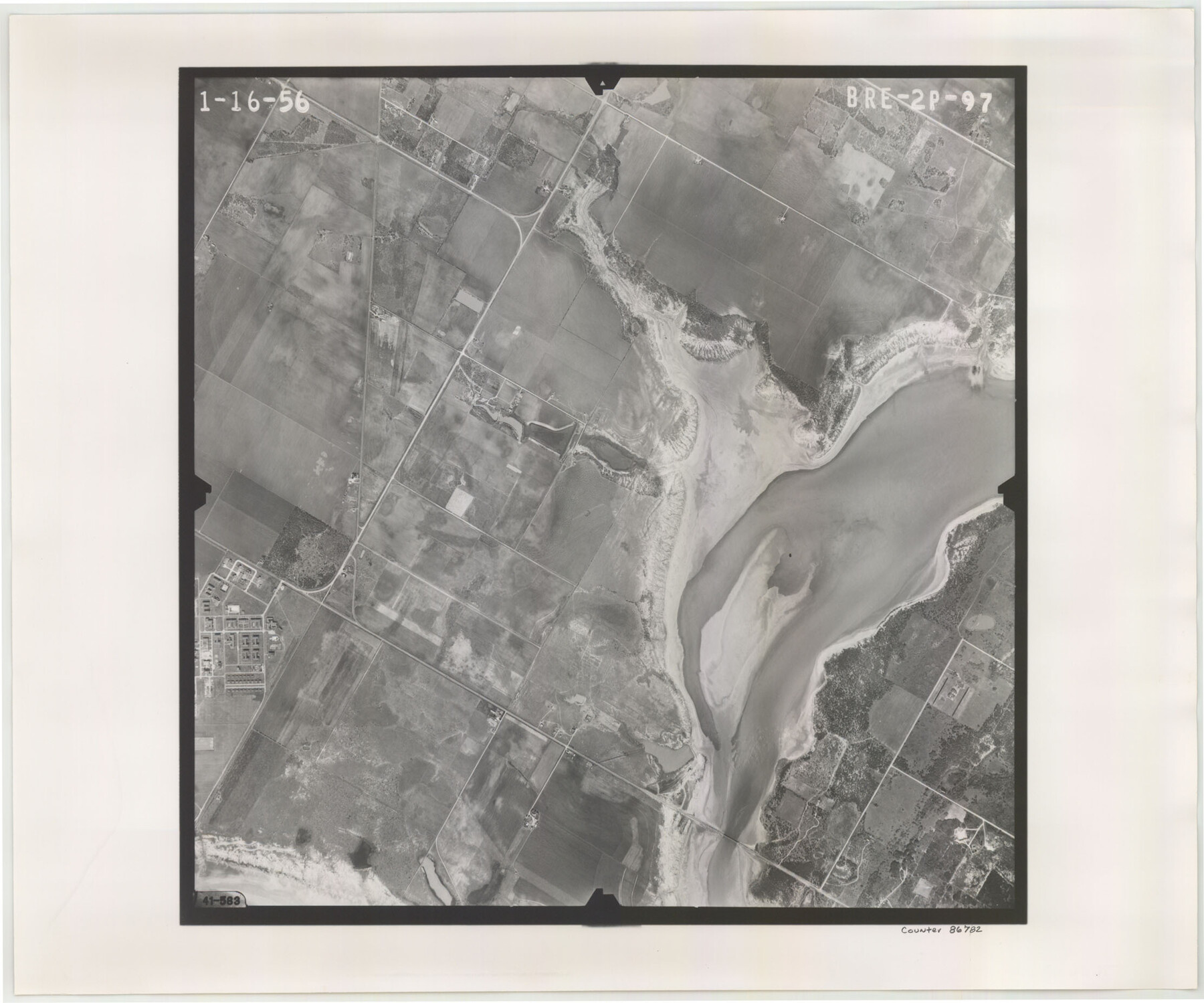 86782, Flight Mission No. BRE-2P, Frame 97, Nueces County, General Map Collection