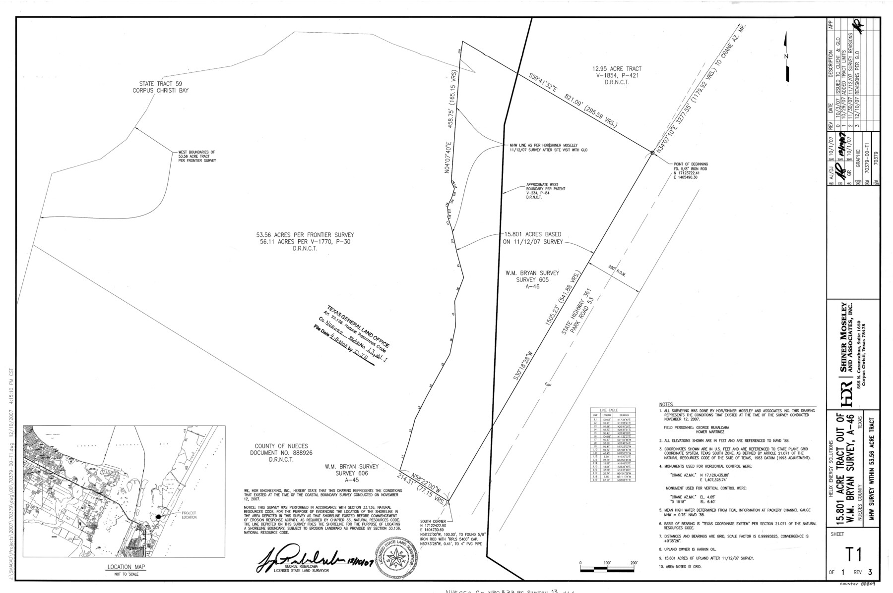 88809, Nueces County NRC Article 33.136 Sketch 13, General Map Collection