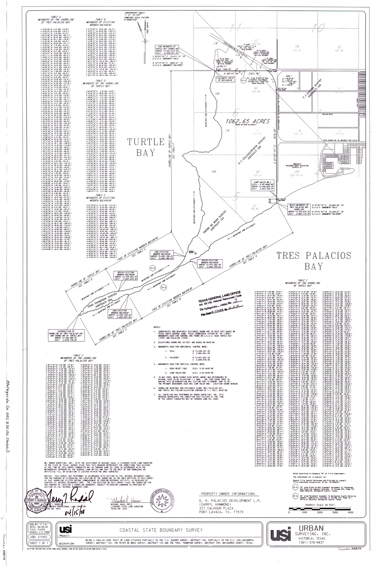 88834, Matagorda County NRC Article 33.136 Sketch 3, General Map Collection