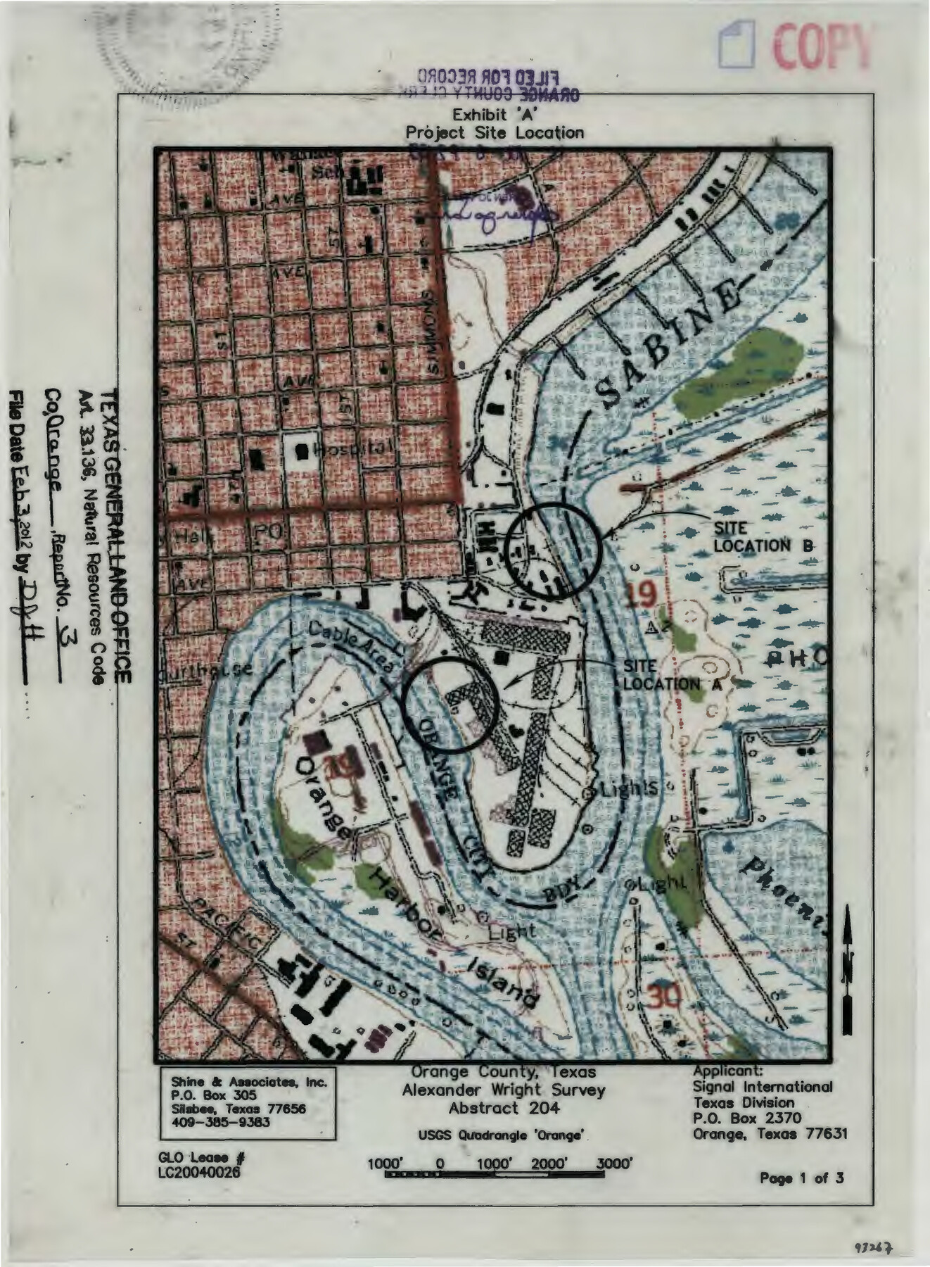 93267, Orange County NRC Article 33.136 Sketch 3, General Map Collection