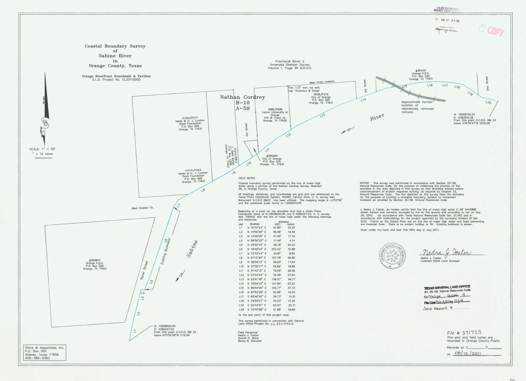 93271, Orange County NRC Article 33.136 Sketch 4, General Map Collection