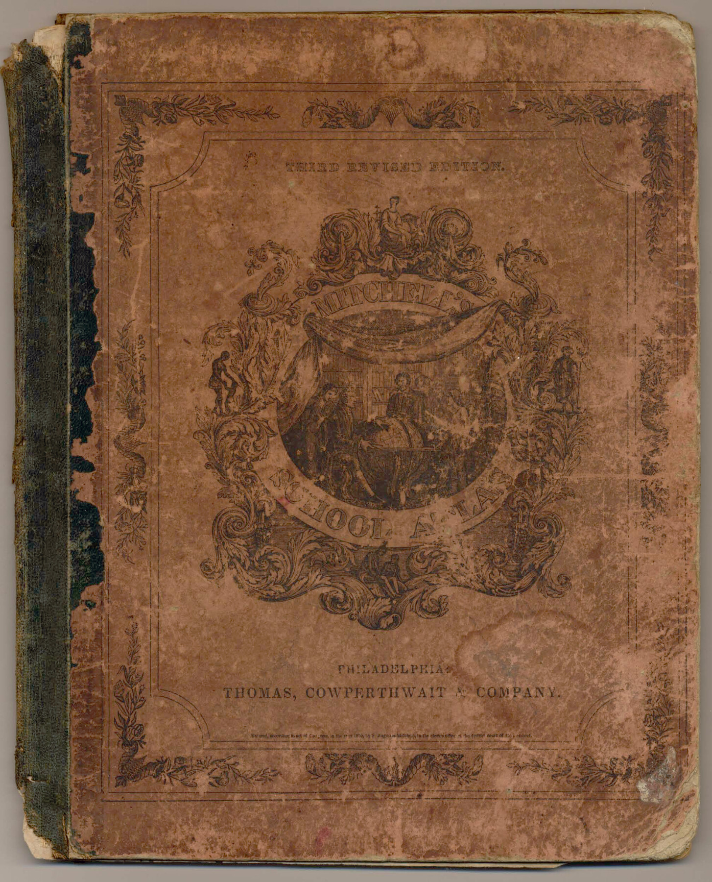 93491, Mitchell's school atlas: comprising the maps, etc., designed to illustrate Mitchell's school and family geography, General Map Collection