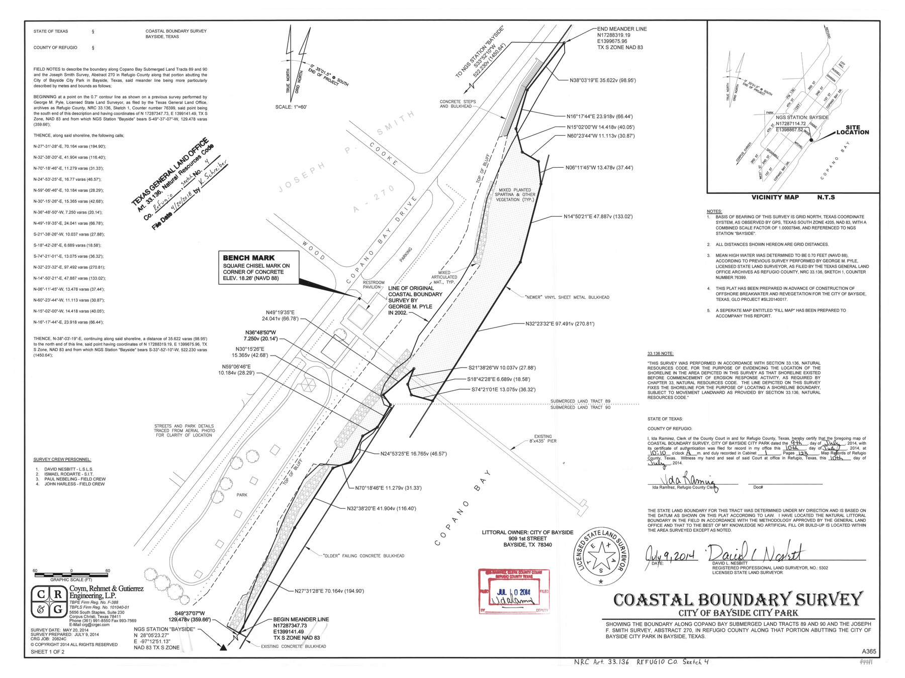 94491, Refugio County NRC Article 33.136 Sketch 4, General Map Collection