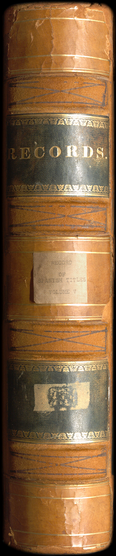 94530, Record of Spanish Titles, Vol. V, Historical Volumes