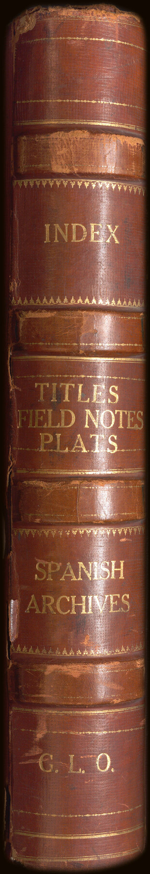 94534, Index to Titles, Field Notes, Plats: Spanish Archives, Historical Volumes