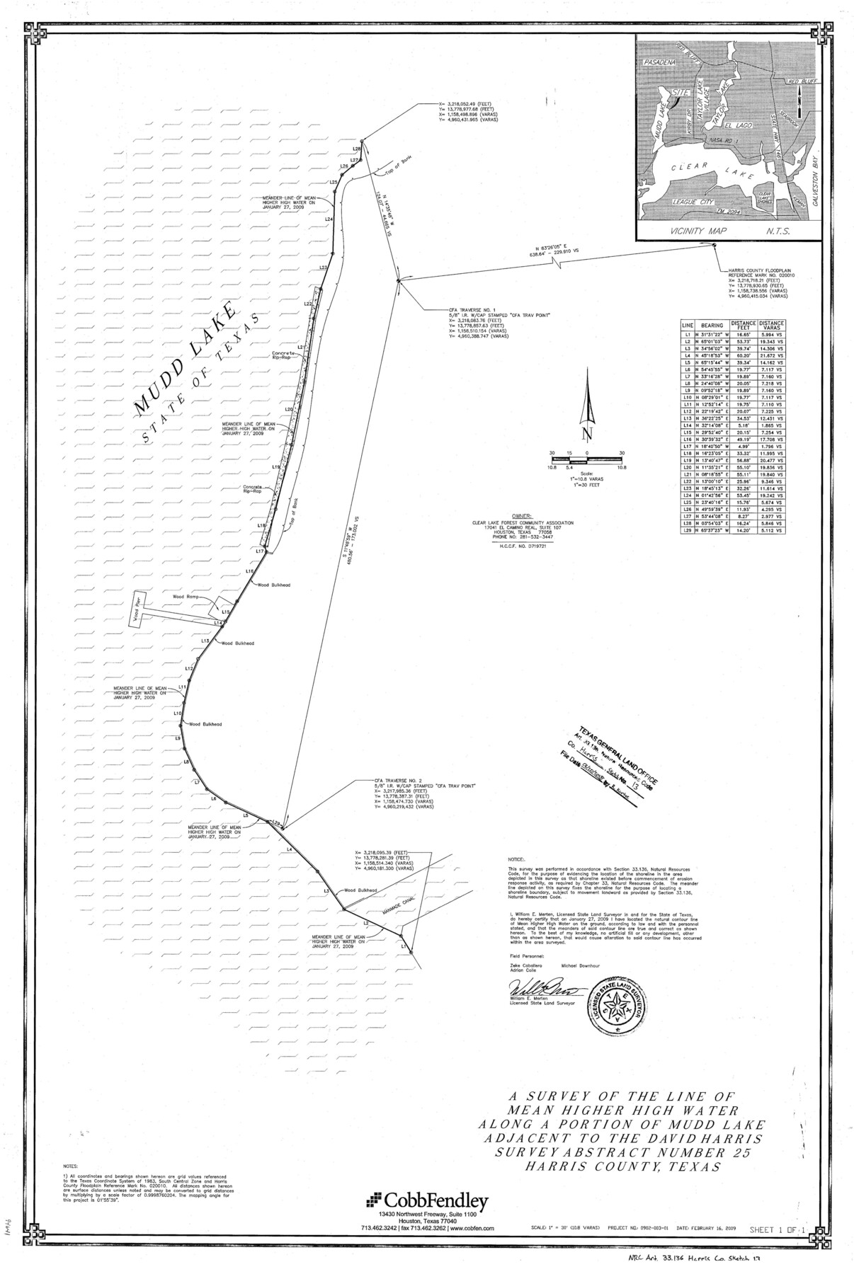 94641, Harris County NRC Article 33.136 Sketch 13, General Map Collection