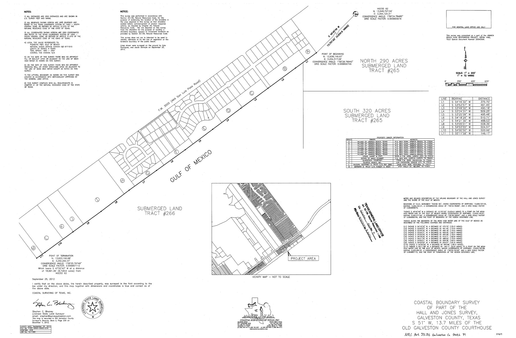 94689, Galveston County NRC Article 33.136 Sketch 71, General Map Collection