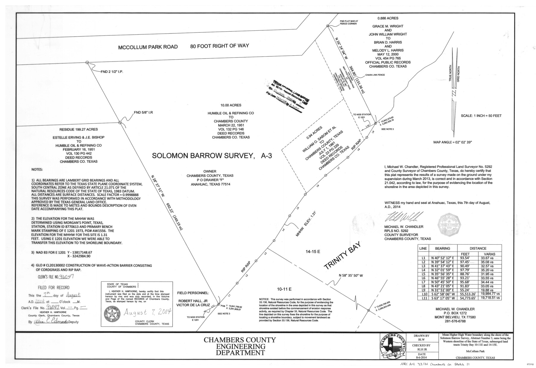 94740, Chambers County NRC Article 33.136 Sketch 11, General Map Collection