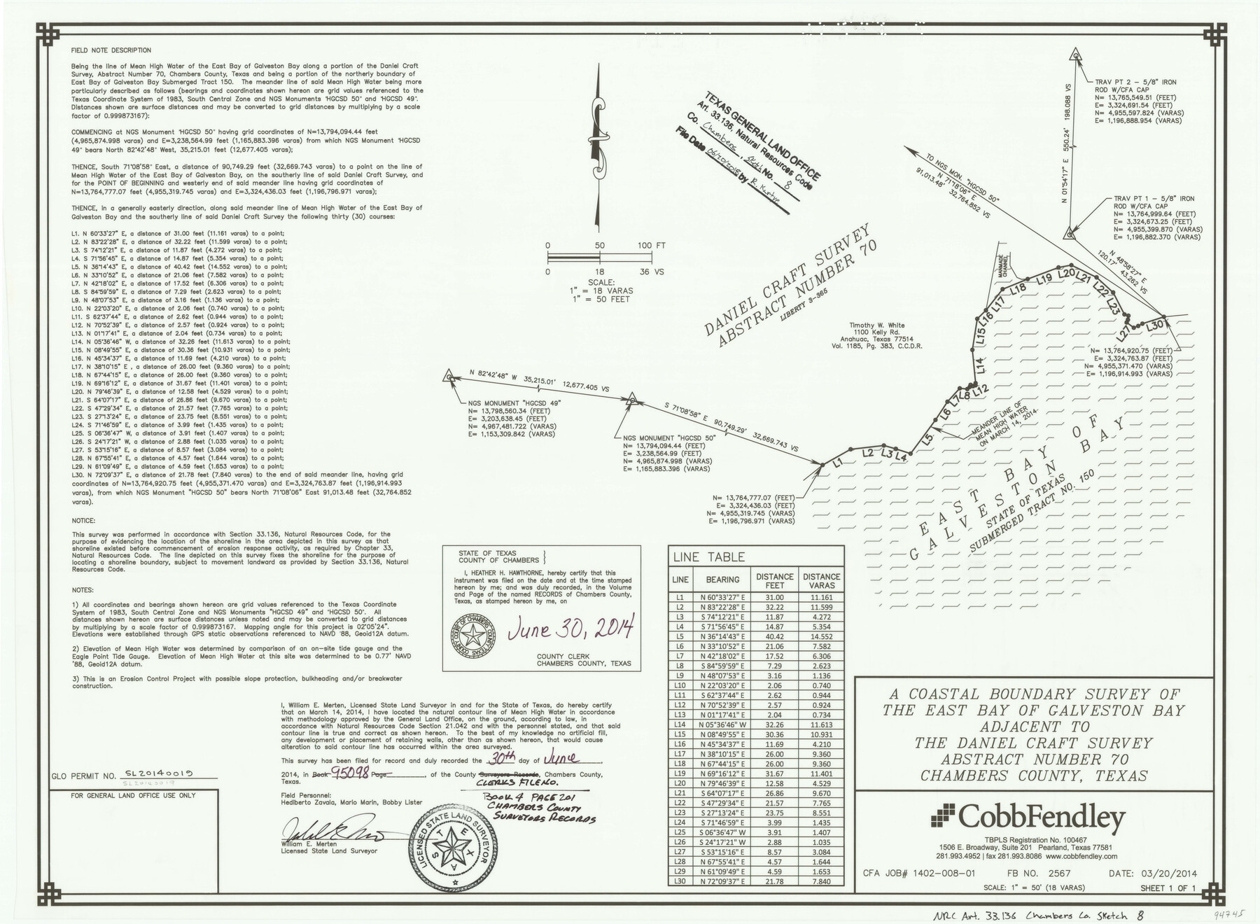 94745, Chambers County NRC Article 33.136 Sketch 8, General Map Collection