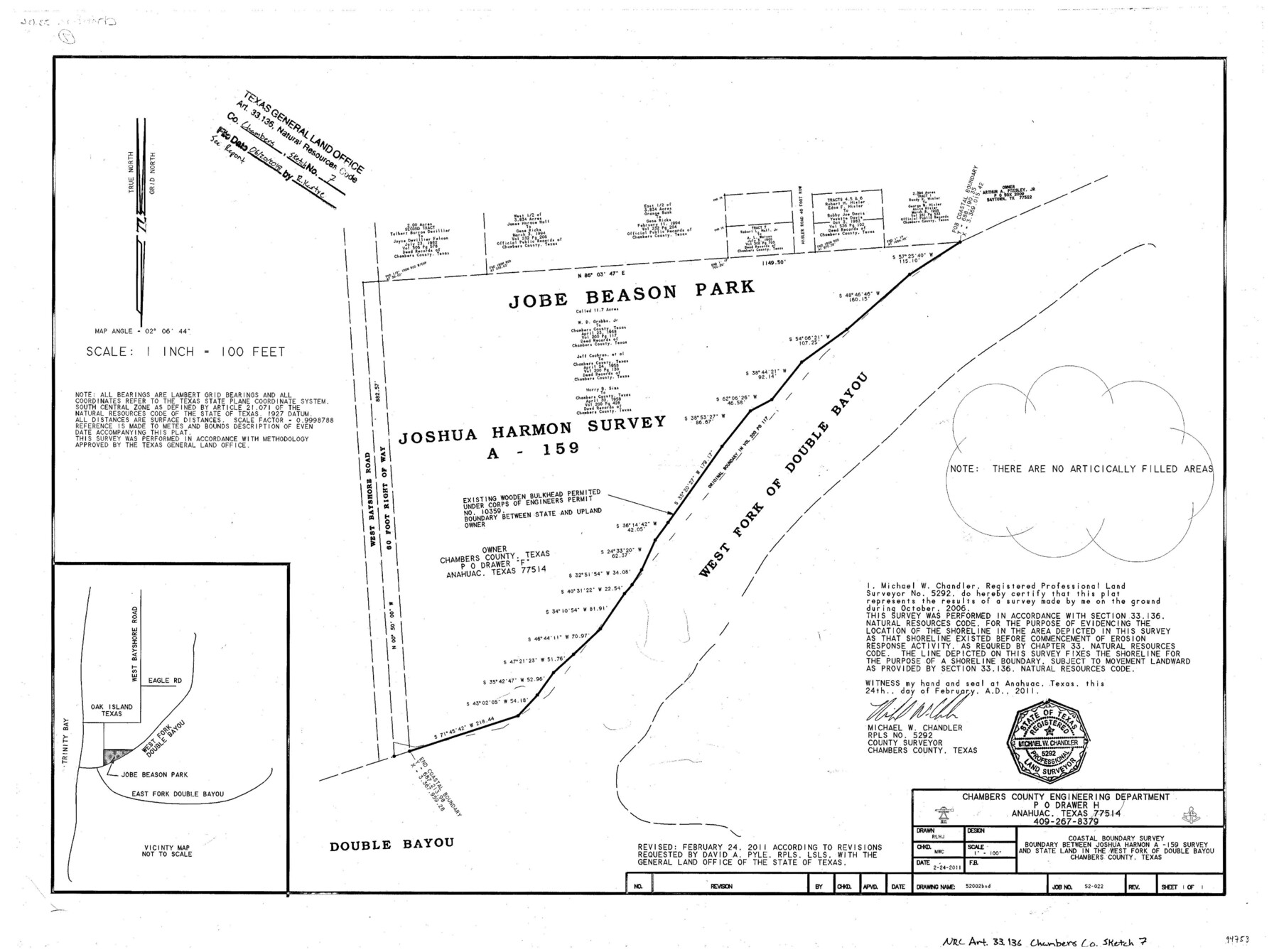 94753, Chambers County NRC Article 33.136 Sketch 7, General Map Collection